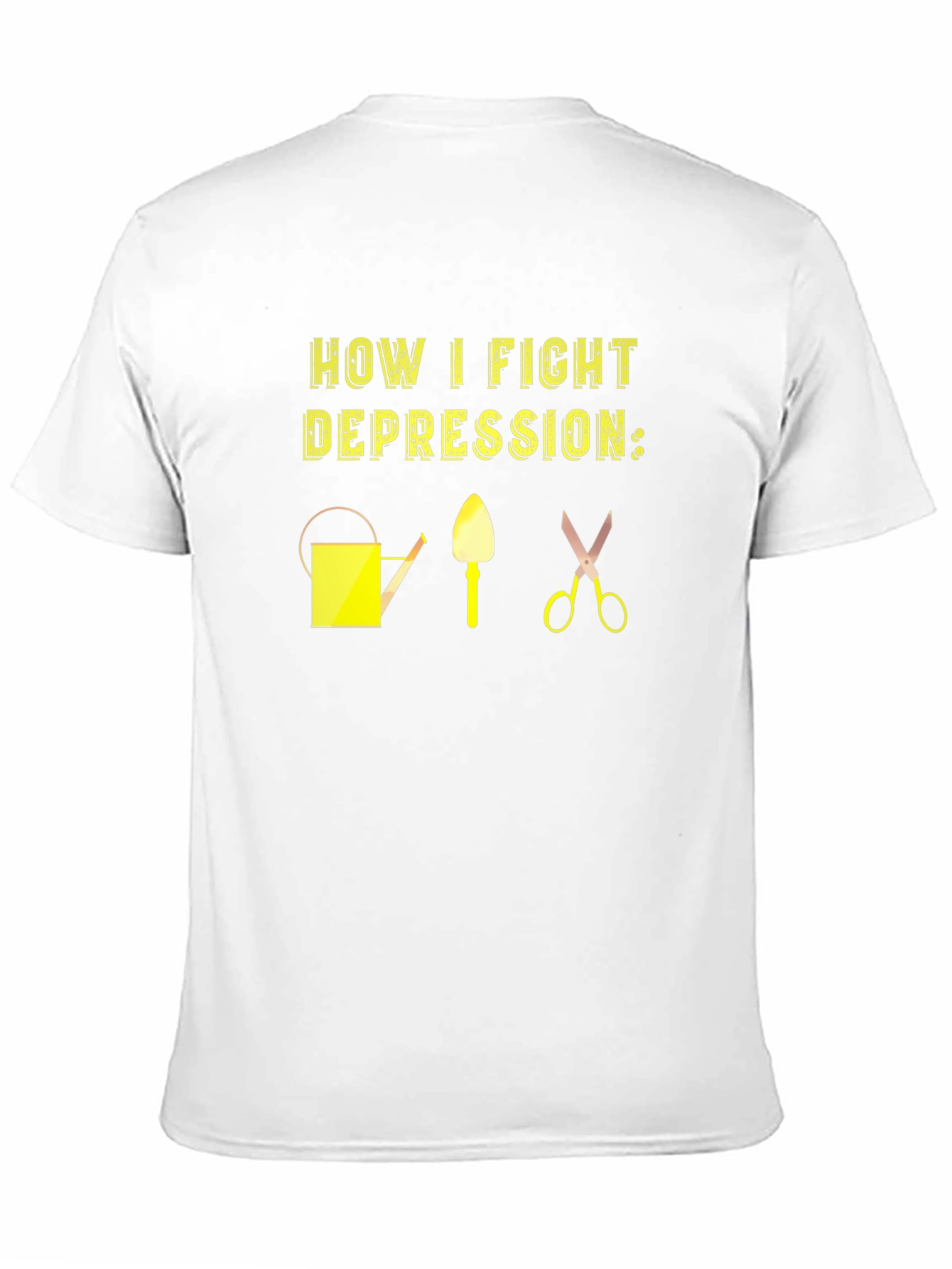 Gardening Therapy T-Shirt - Fight Depression