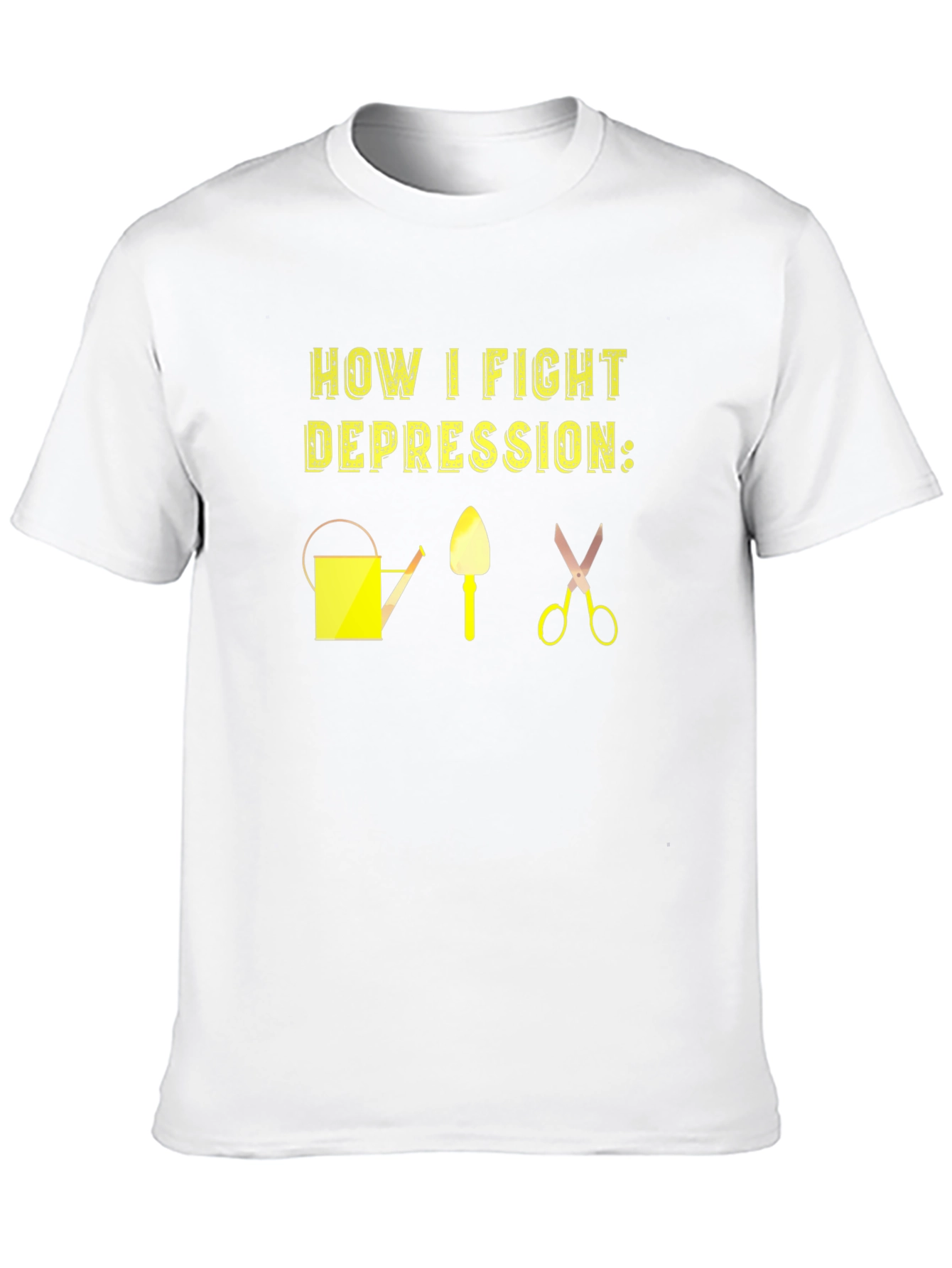 Gardening Therapy T-Shirt - Fight Depression