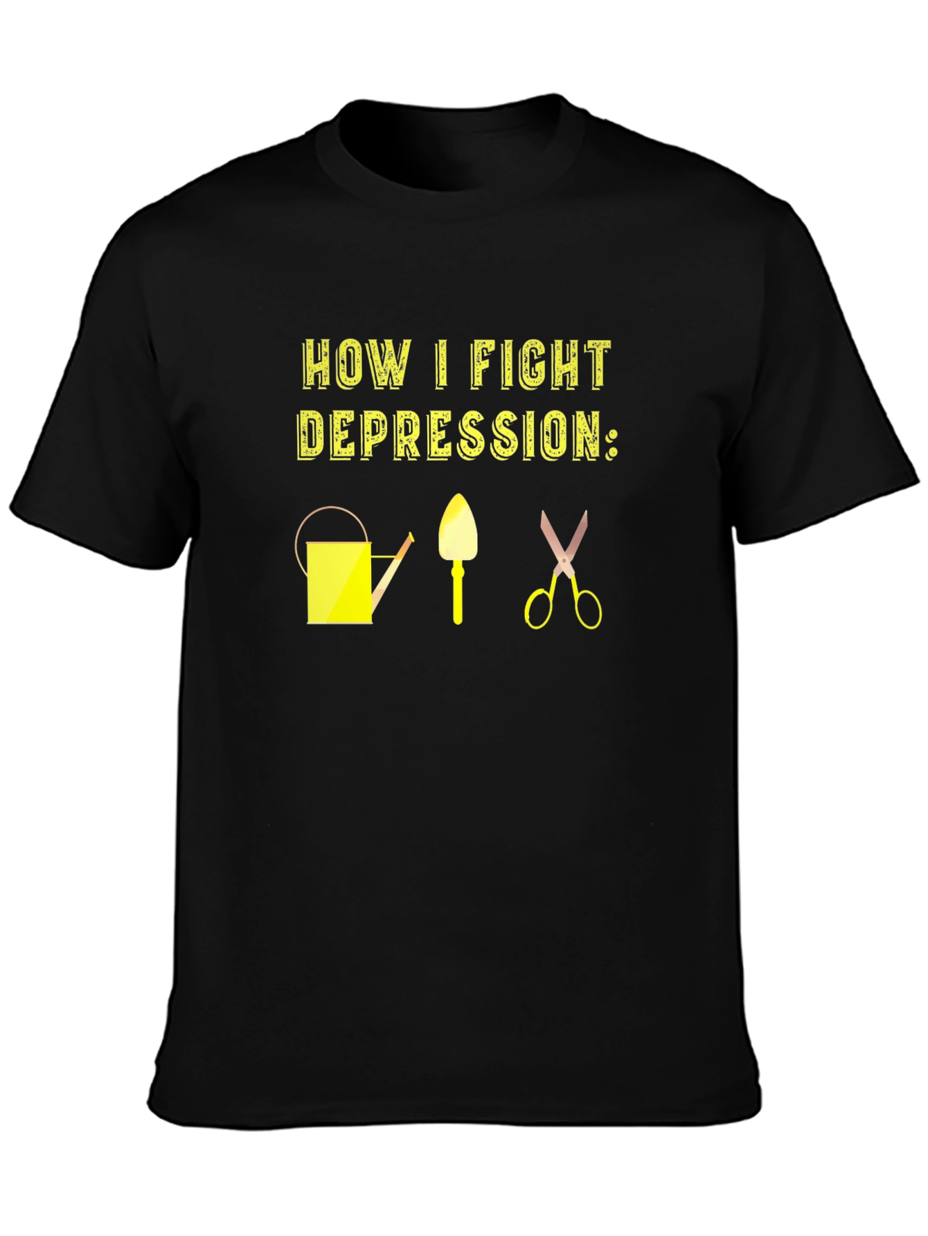 Gardening Therapy T-Shirt - Fight Depression