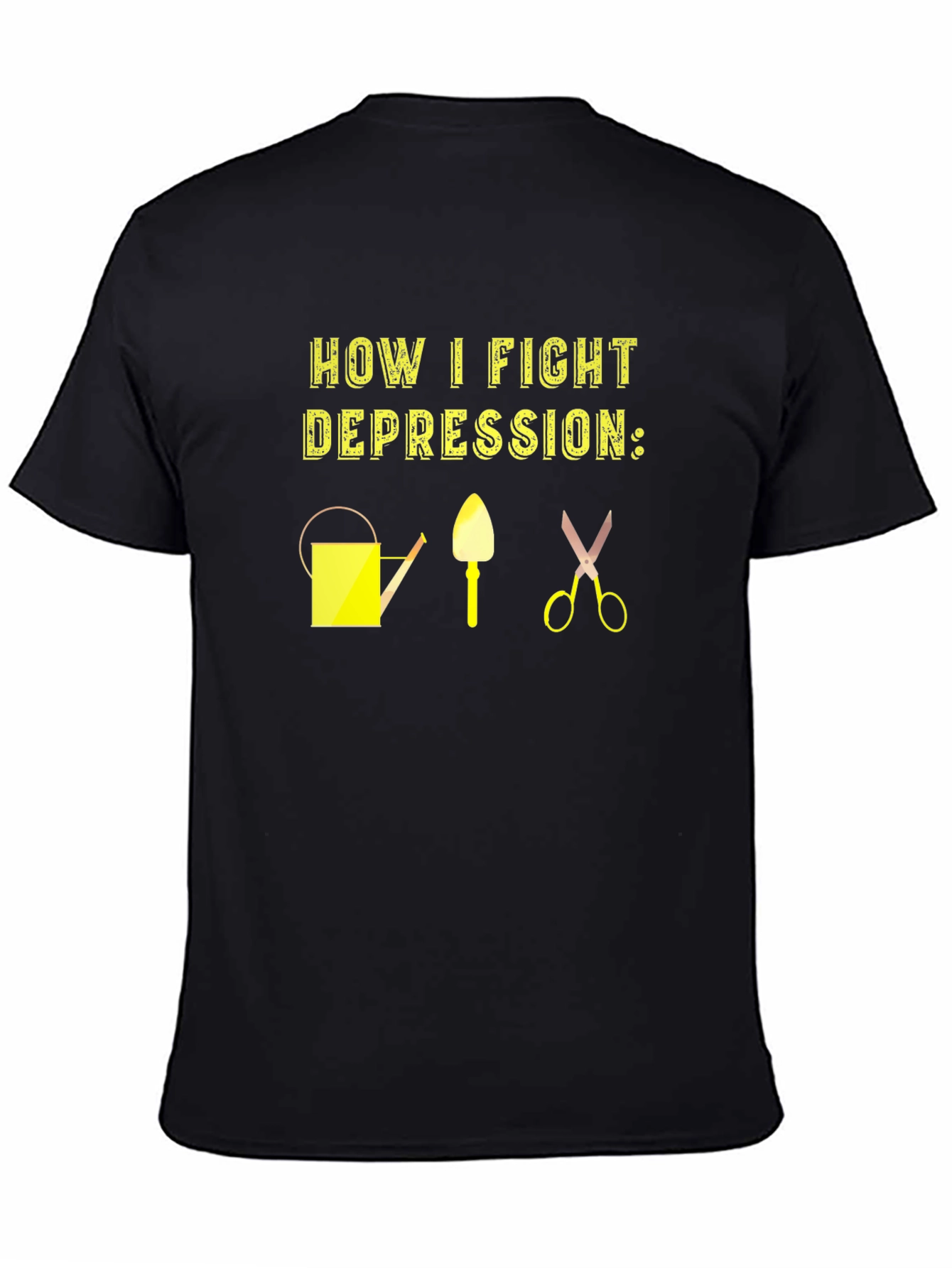 Gardening Therapy T-Shirt - Fight Depression