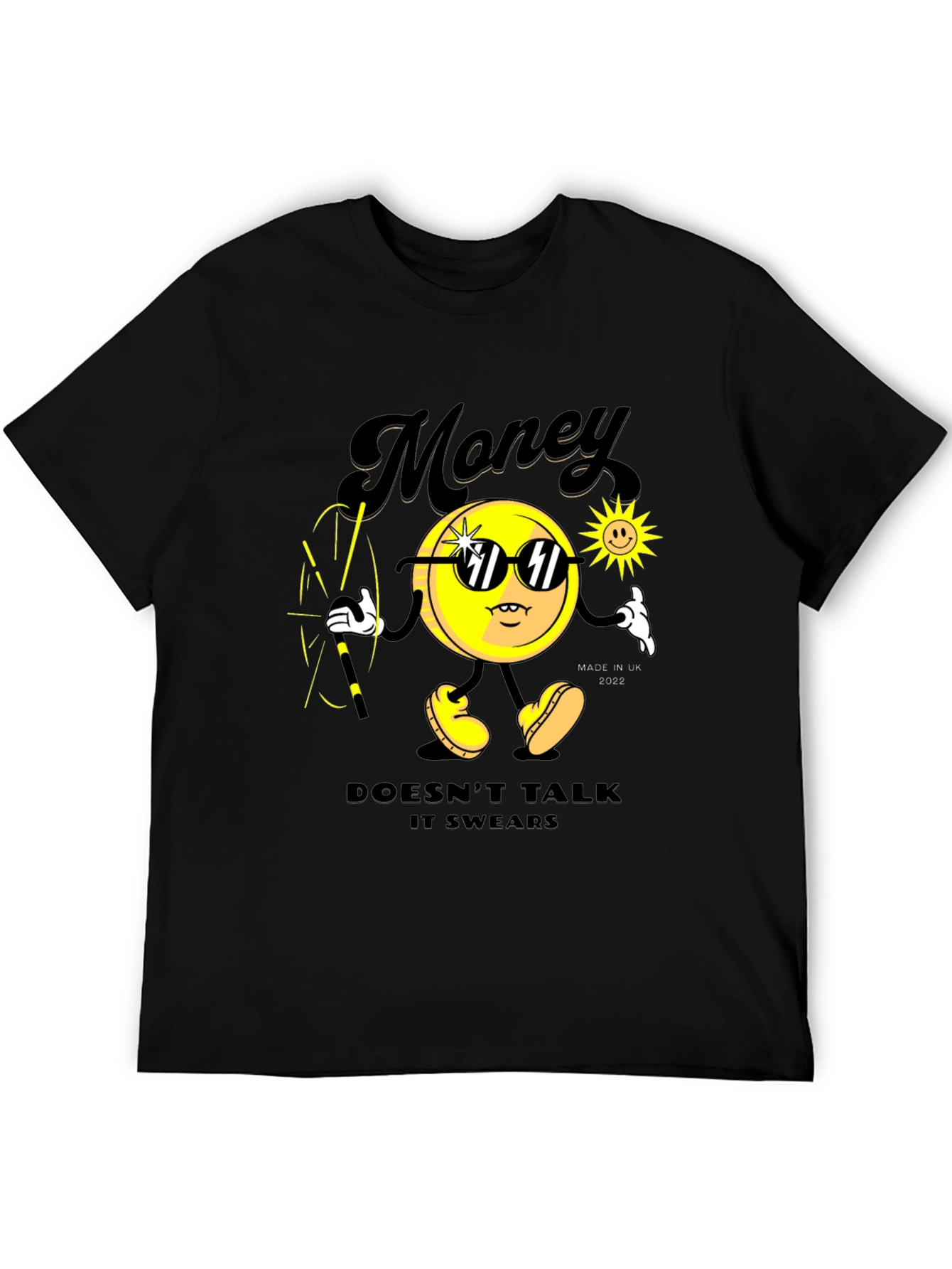Money Doesnt Talk Graphic T-Shirt