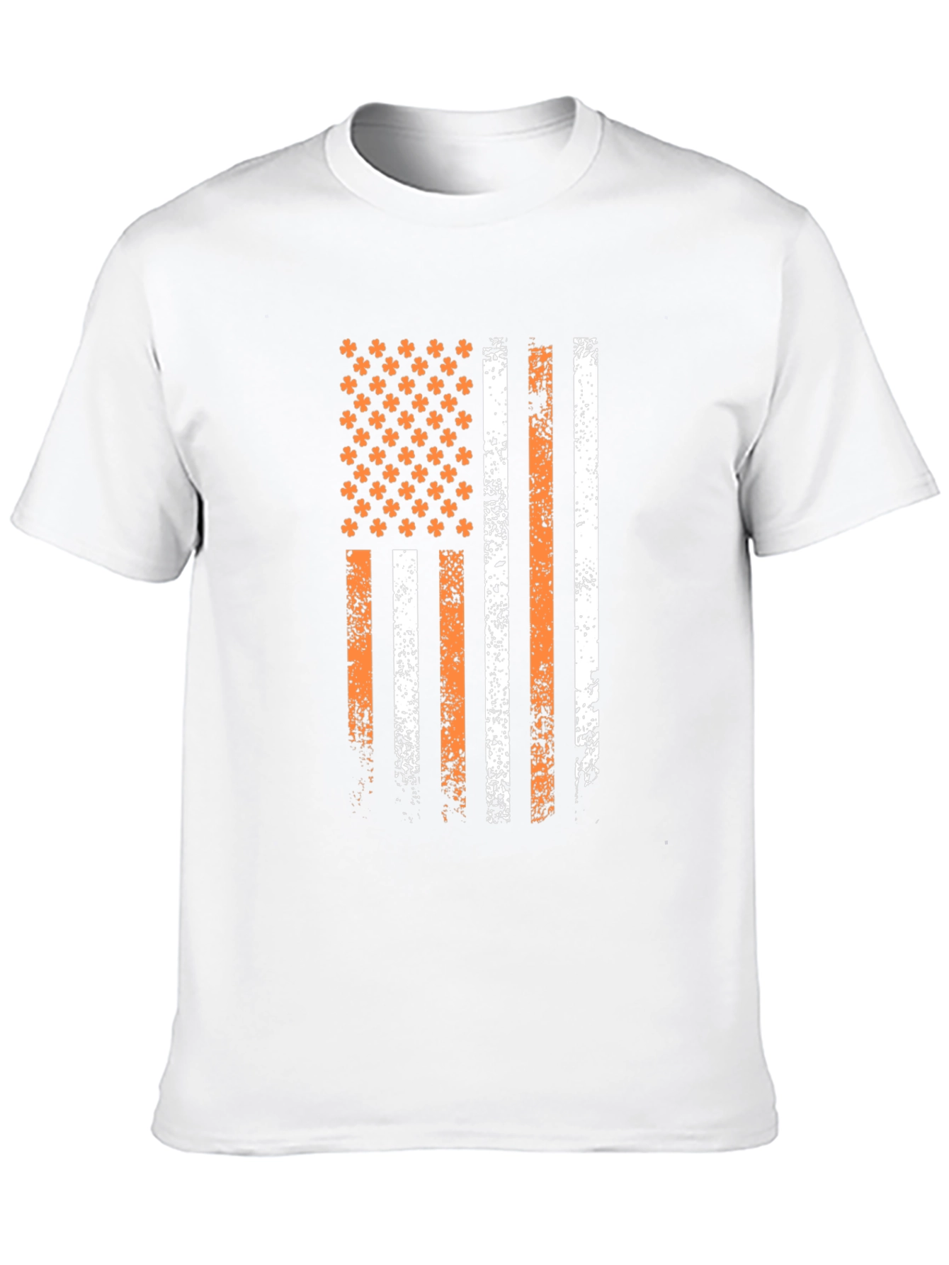 American Irish Flag Graphic T-Shirt