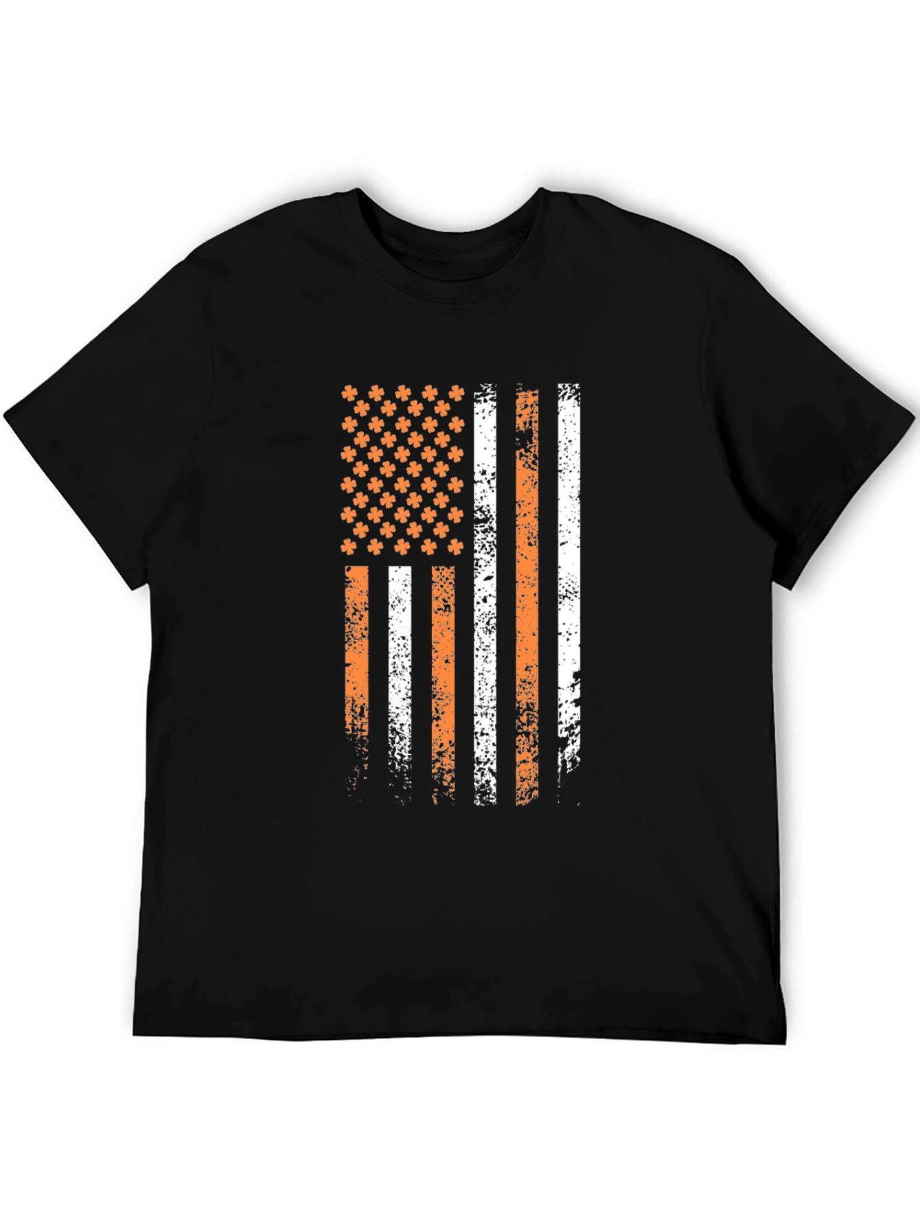 American Irish Flag Graphic T-Shirt