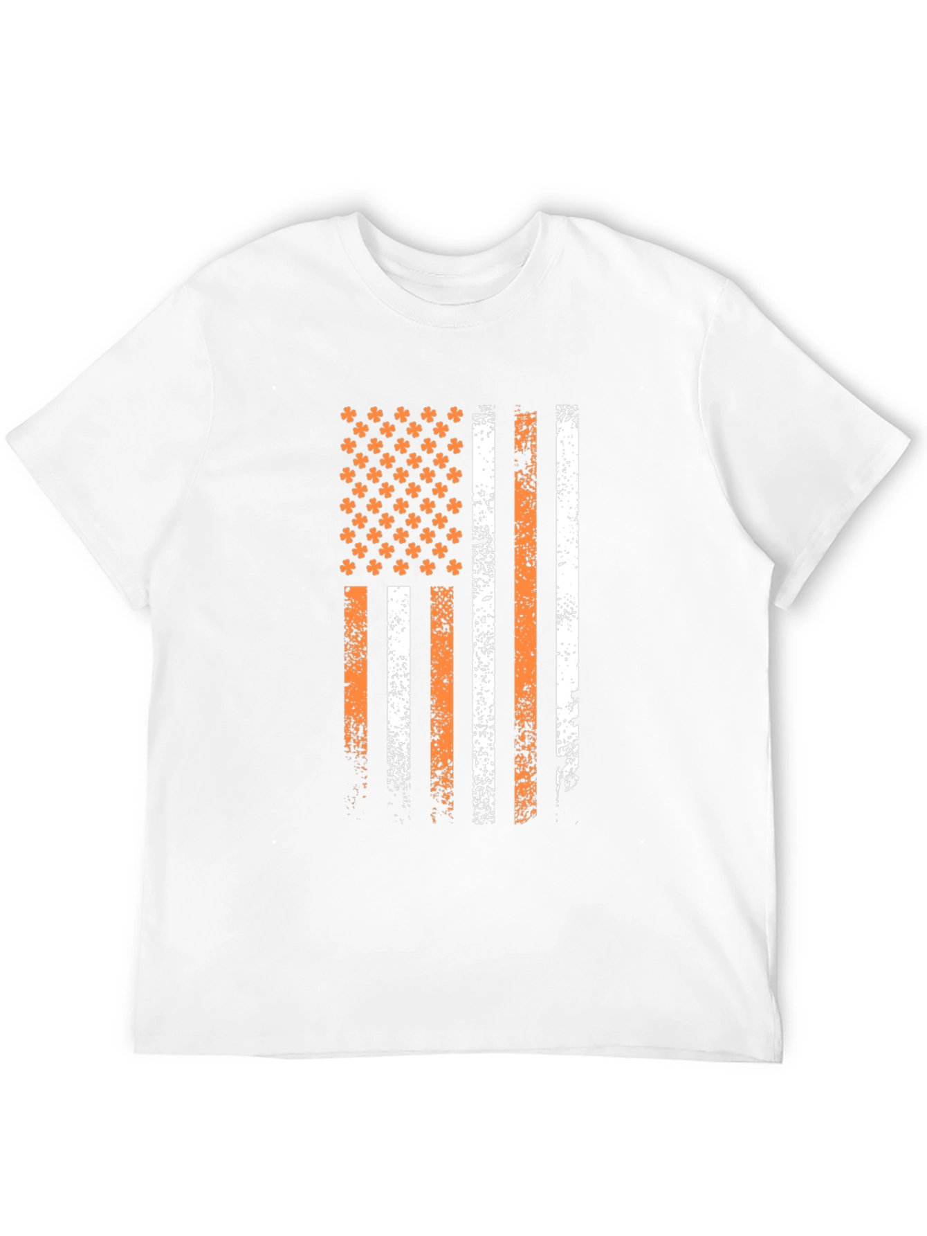 American Irish Flag Graphic T-Shirt