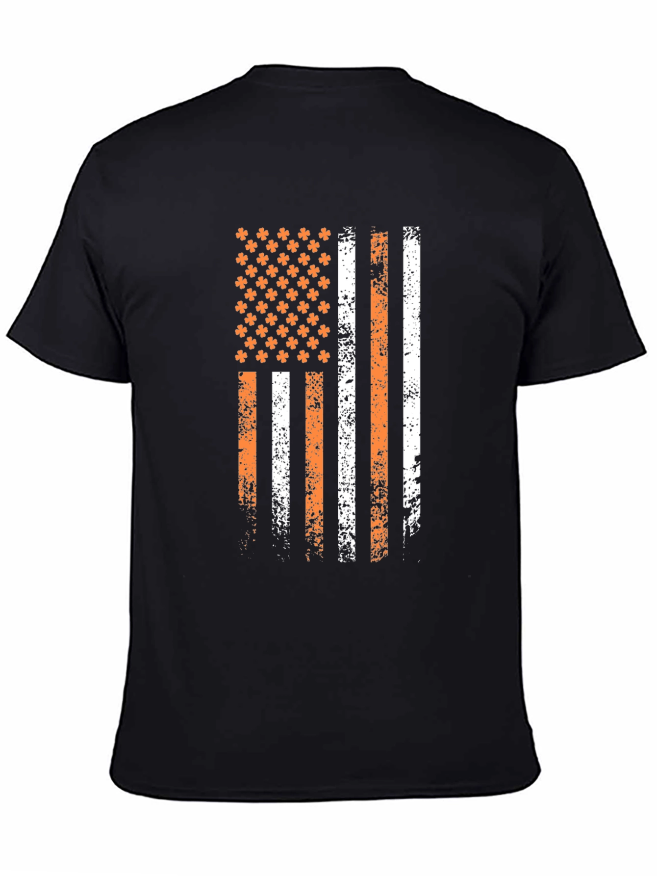 American Irish Flag Graphic T-Shirt