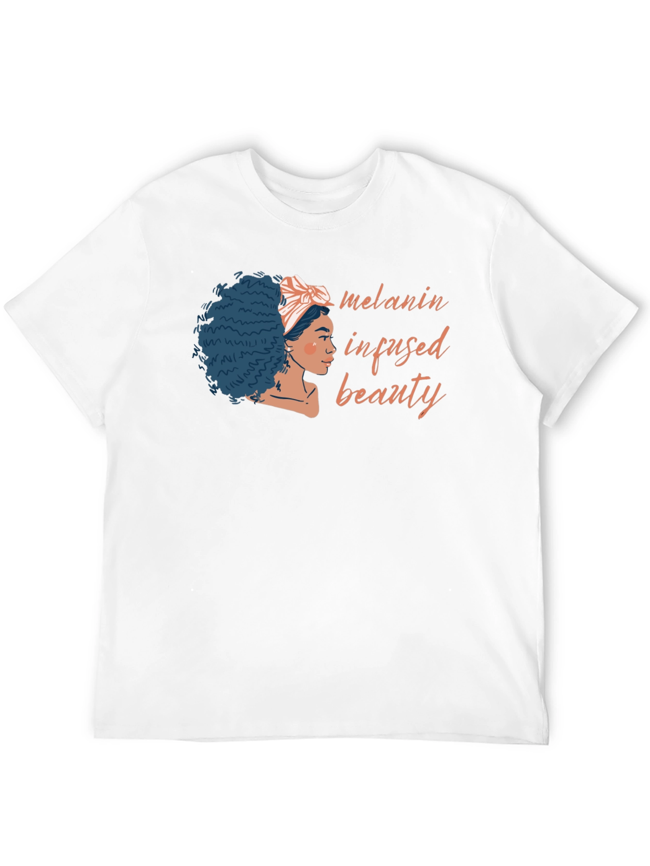 Melanin Infused Beauty Black T-Shirt