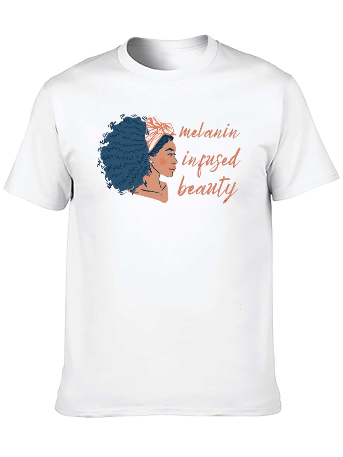 Melanin Infused Beauty Black T-Shirt