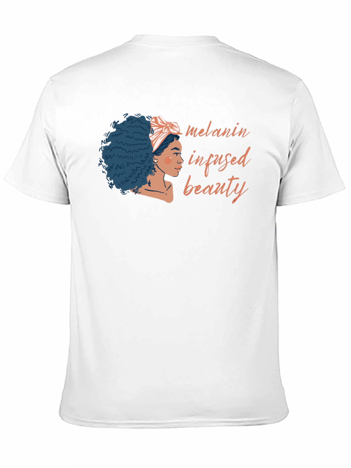 Melanin Infused Beauty Black T-Shirt