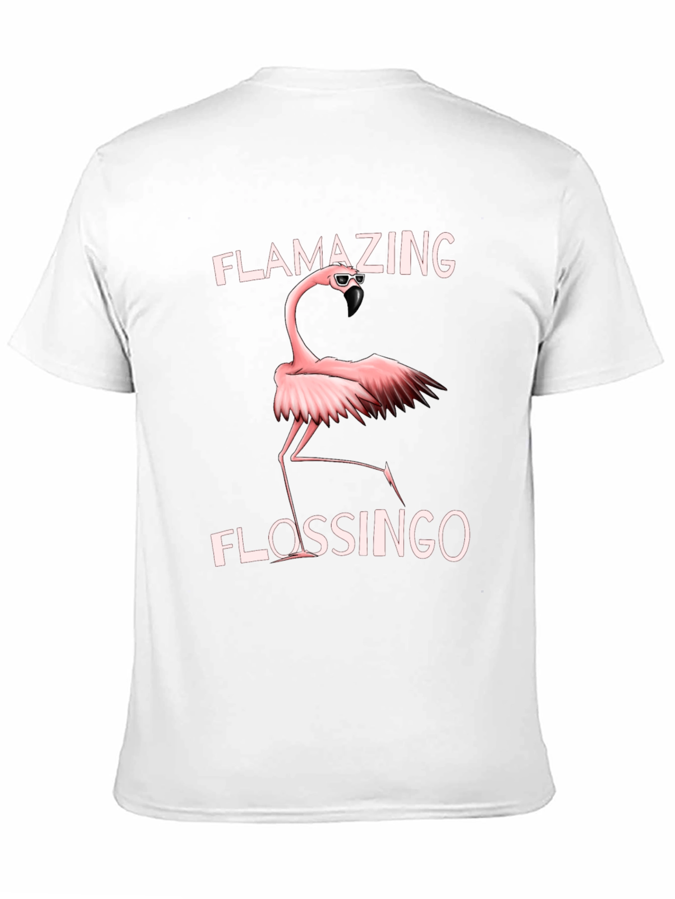 Flamazing Flossingo Flamingo Graphic T-Shirt