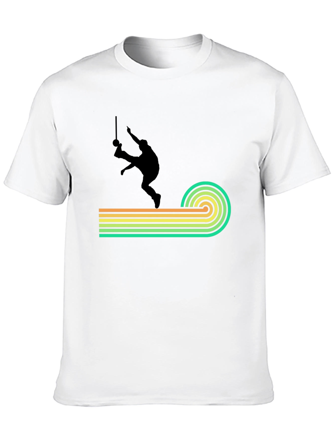 Retro Capoeira T-Shirt - Black