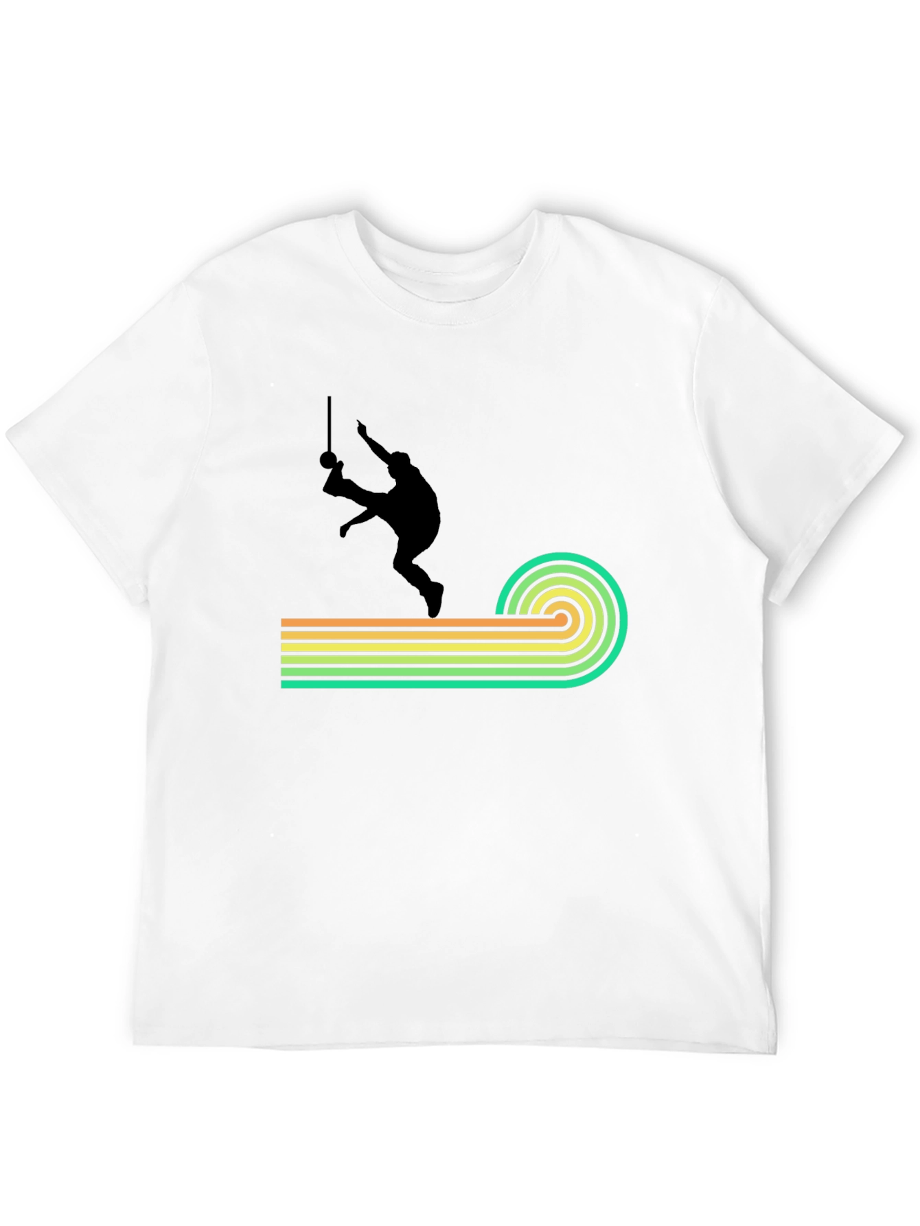 Retro Capoeira T-Shirt - Black