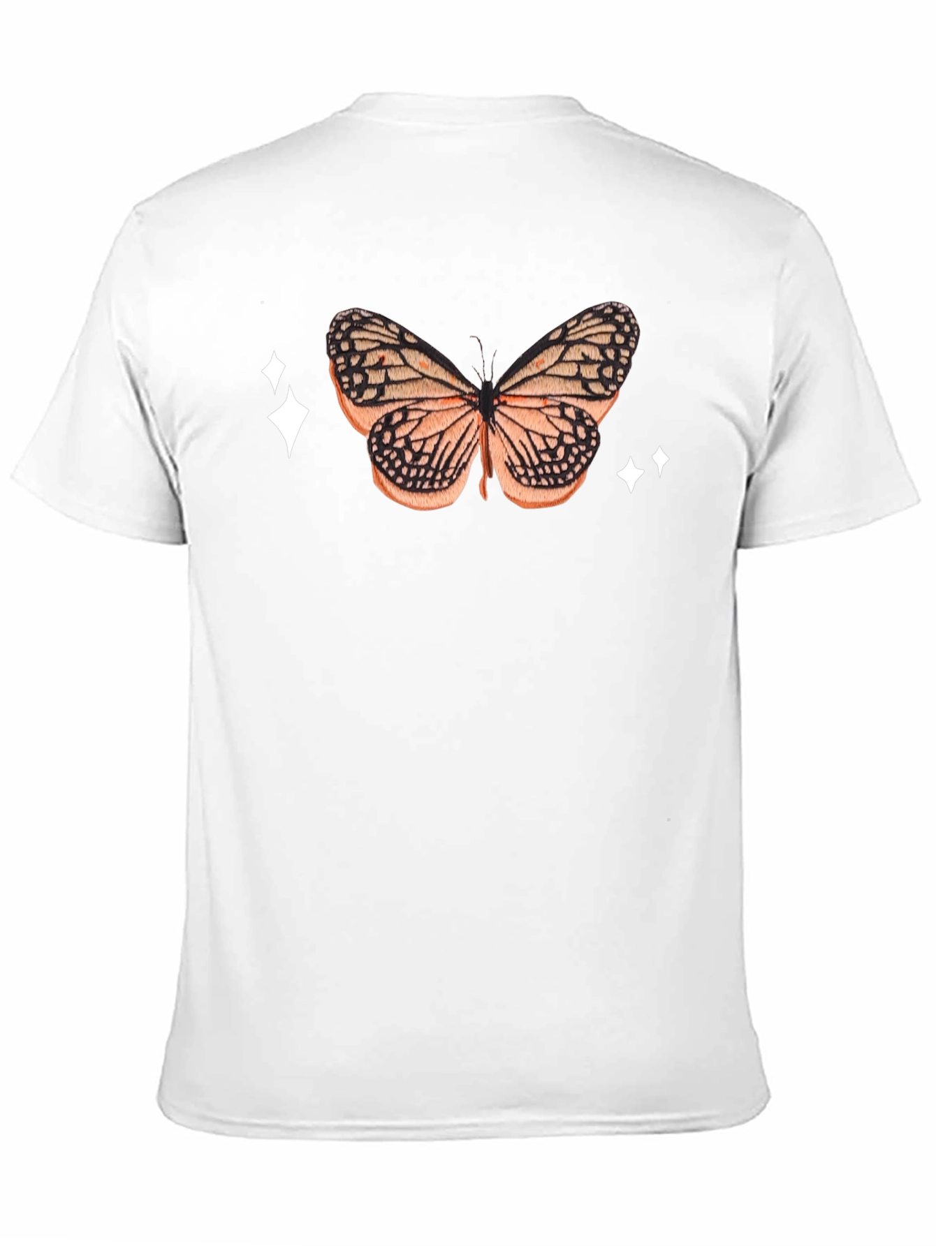 Butterfly Graphic Black Tee