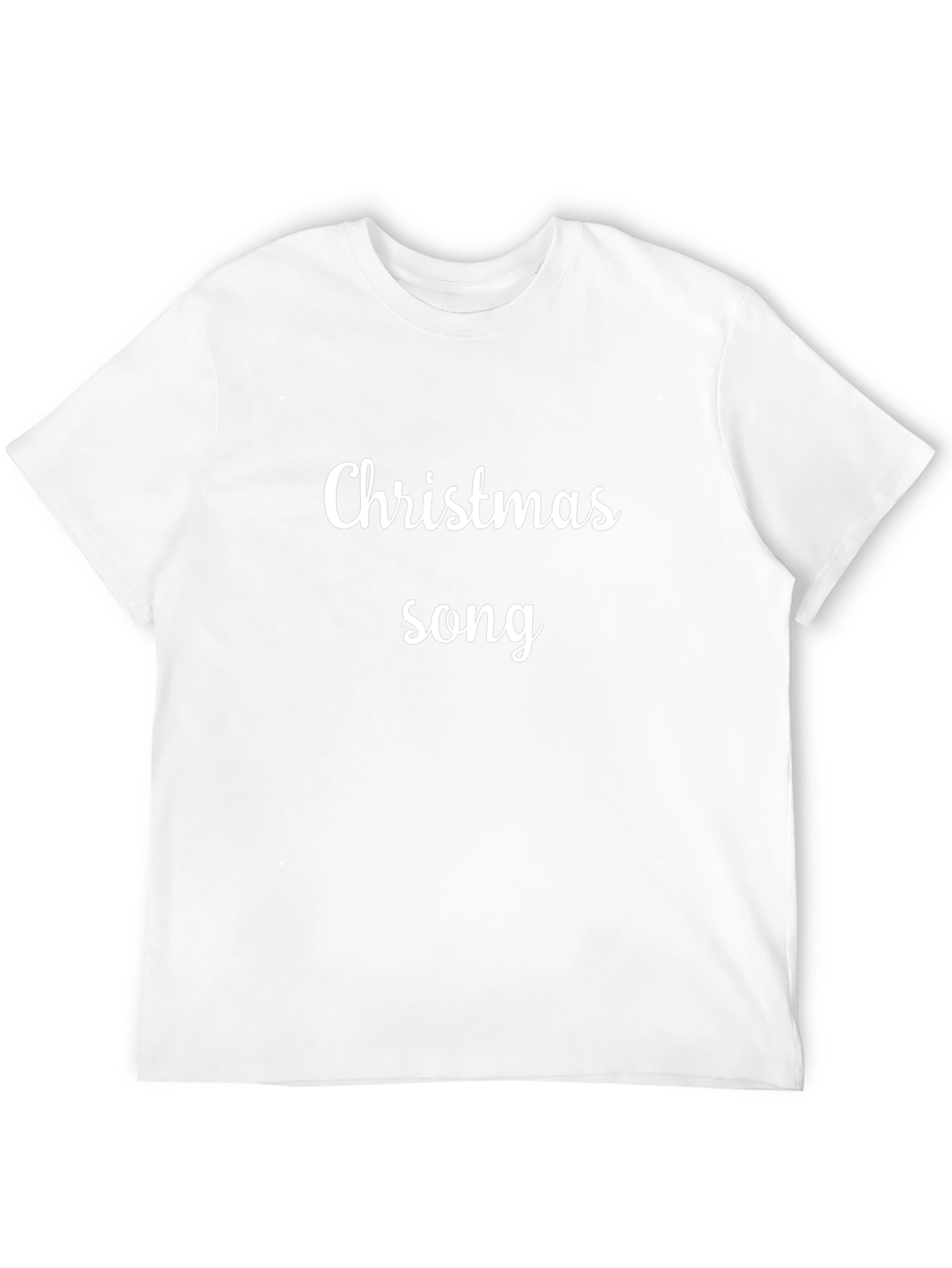 Christmas Song Black T-Shirt