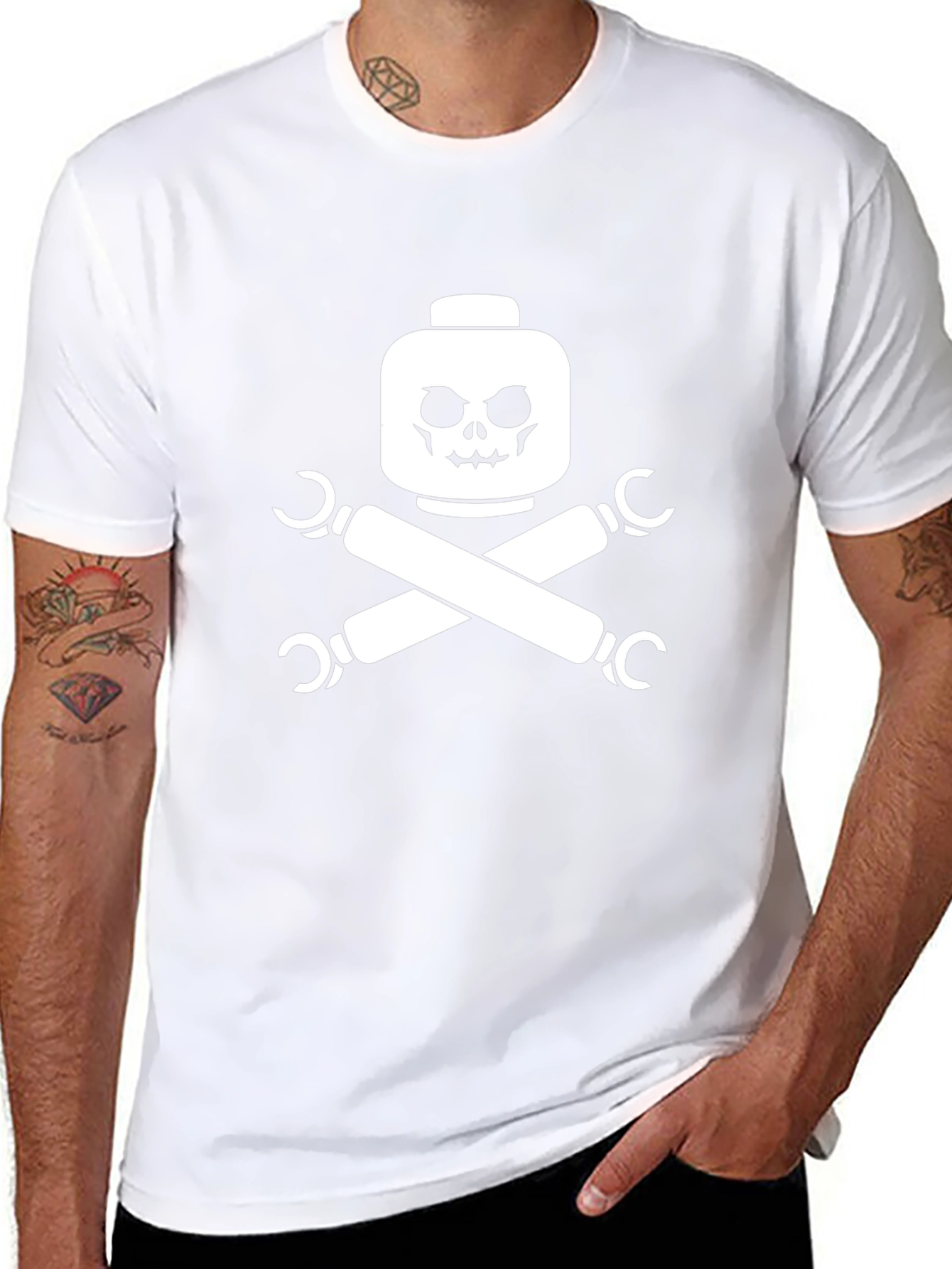 Lego Pirate Skull T-Shirt - Black