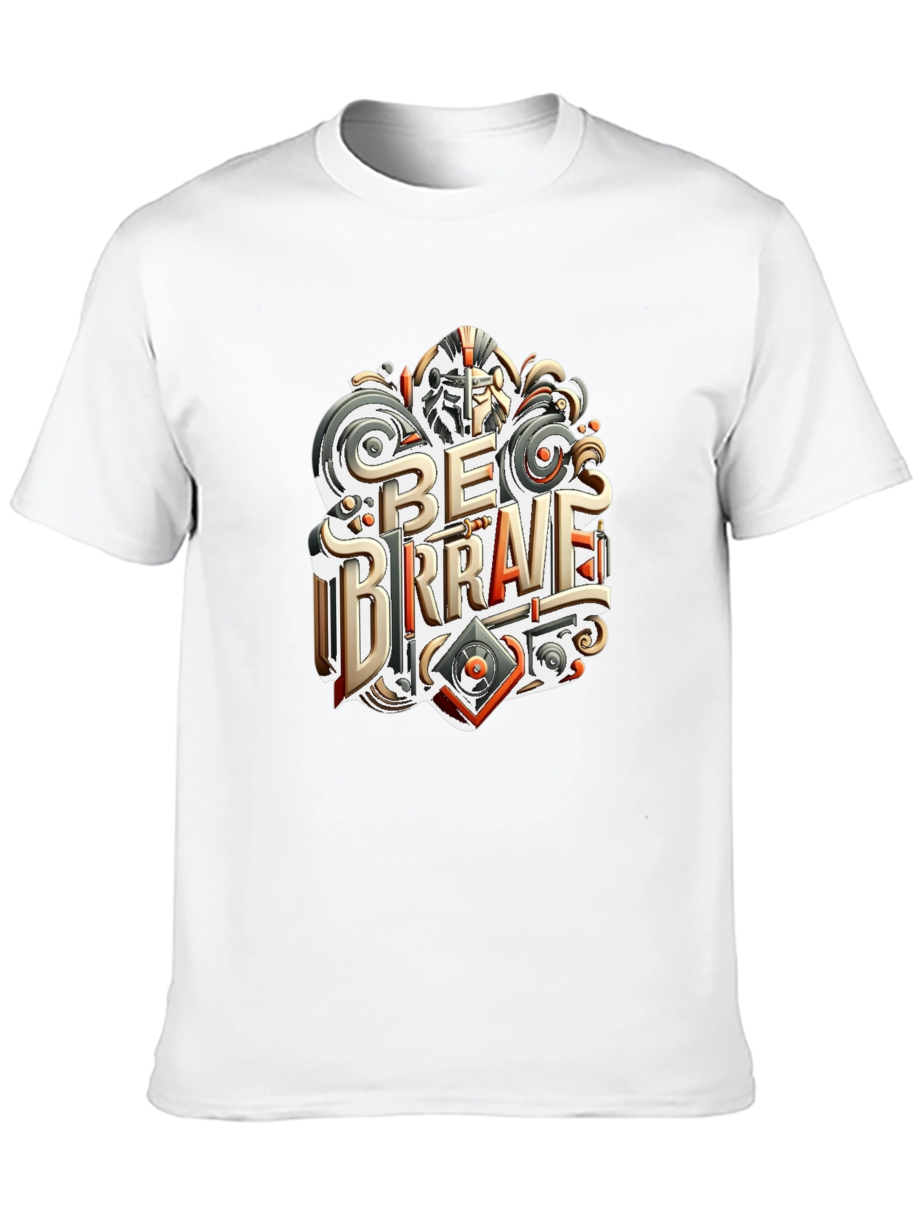 Be Brave Graphic T-Shirt - Black