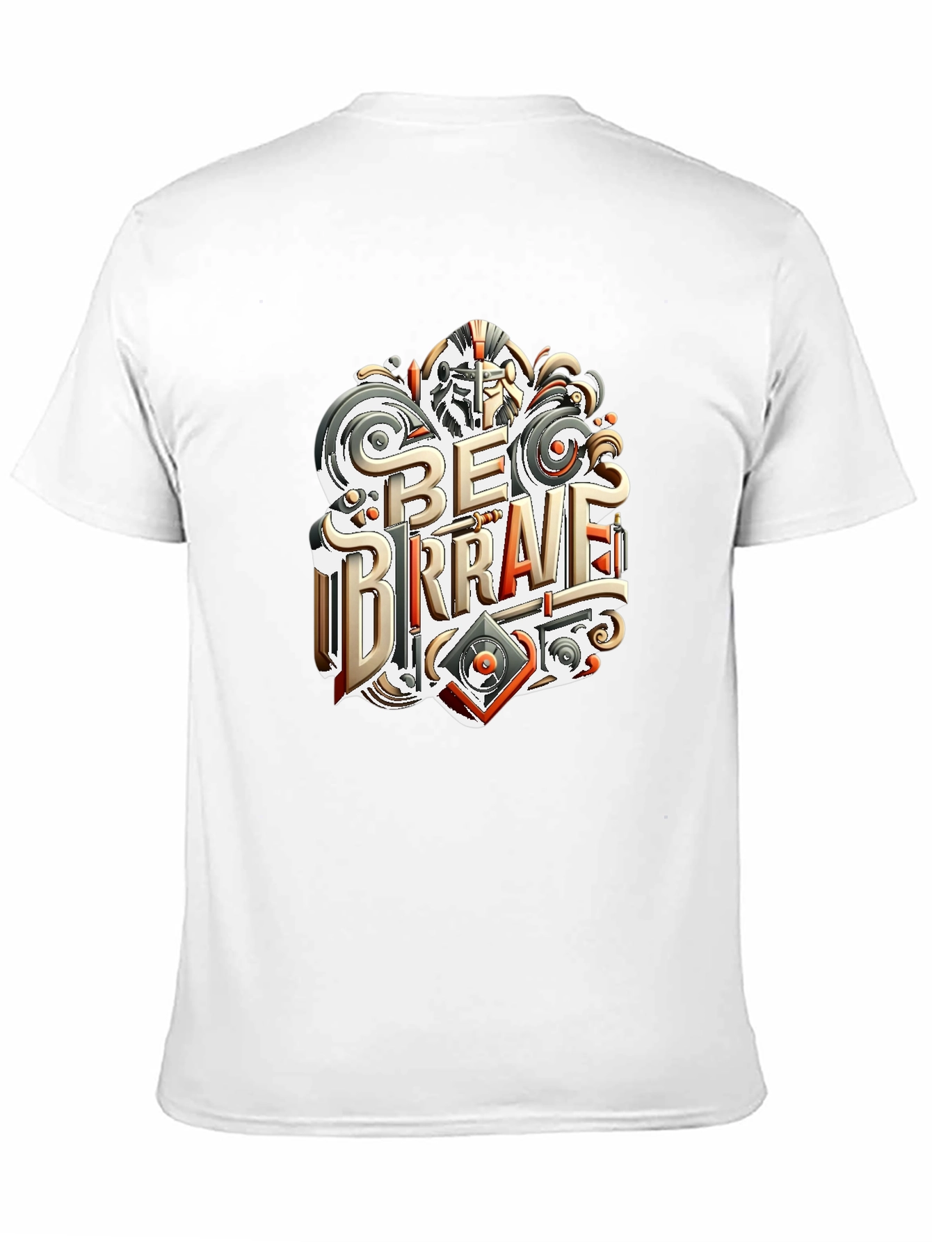 Be Brave Graphic T-Shirt - Black