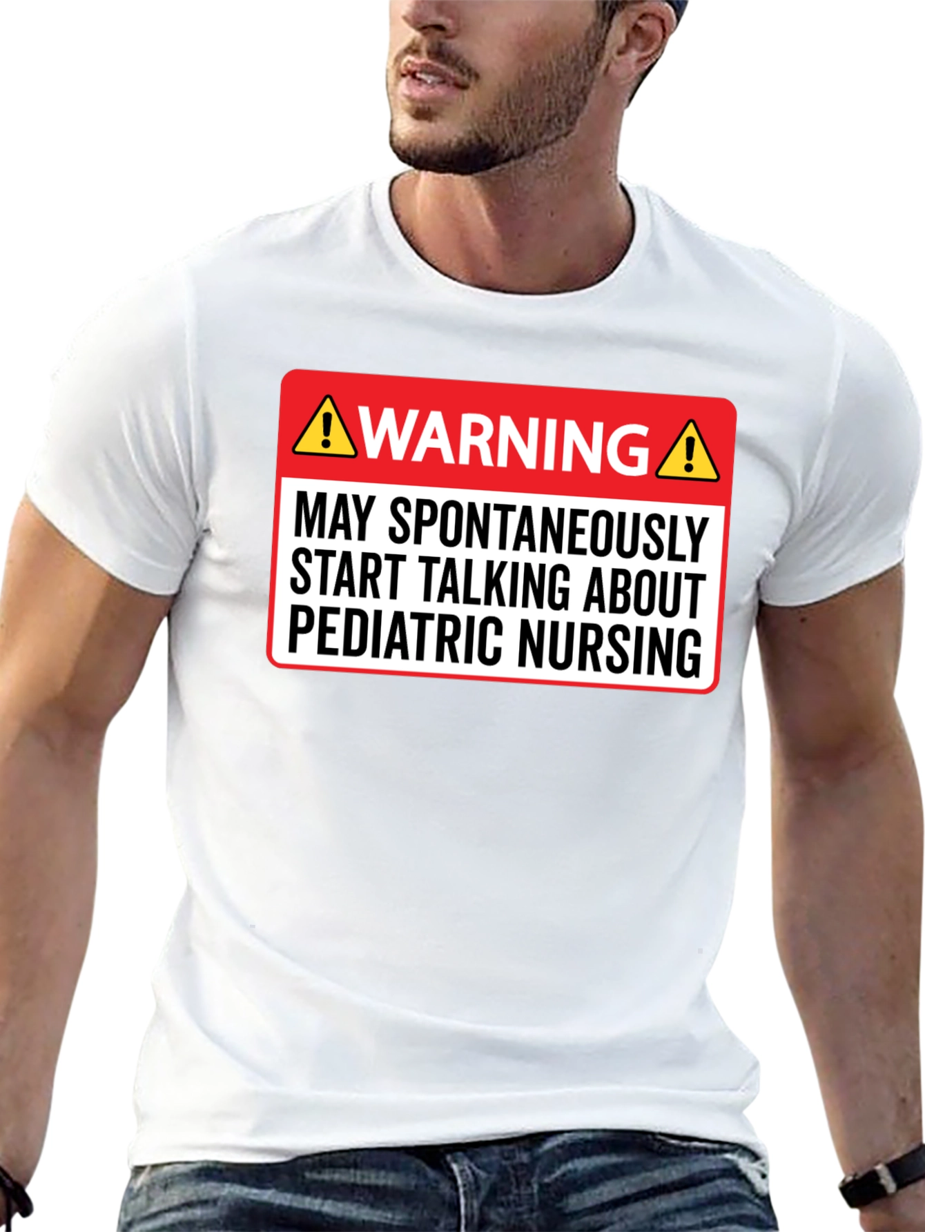Pediatric Nursing Warning T-Shirt - Funny Nurse Tee