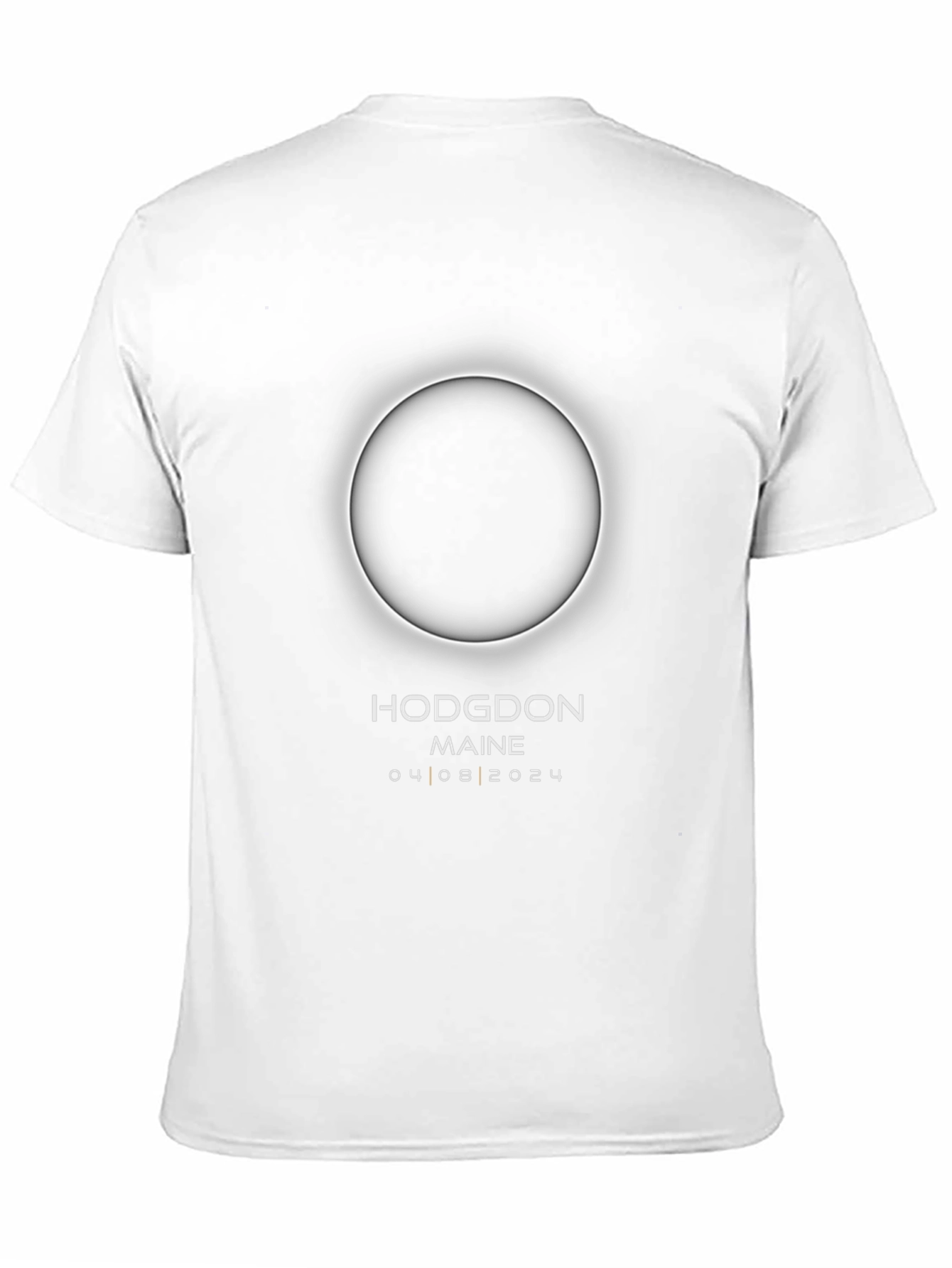 Hodgdon Maine Eclipse 04/08/2024 Black T-Shirt