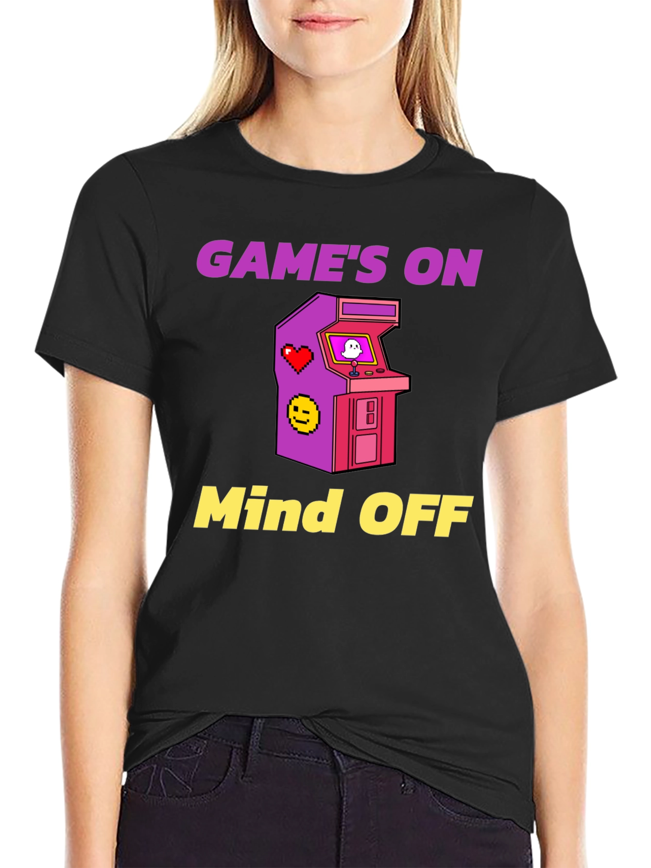 Games On Mind Off Graphic Tee