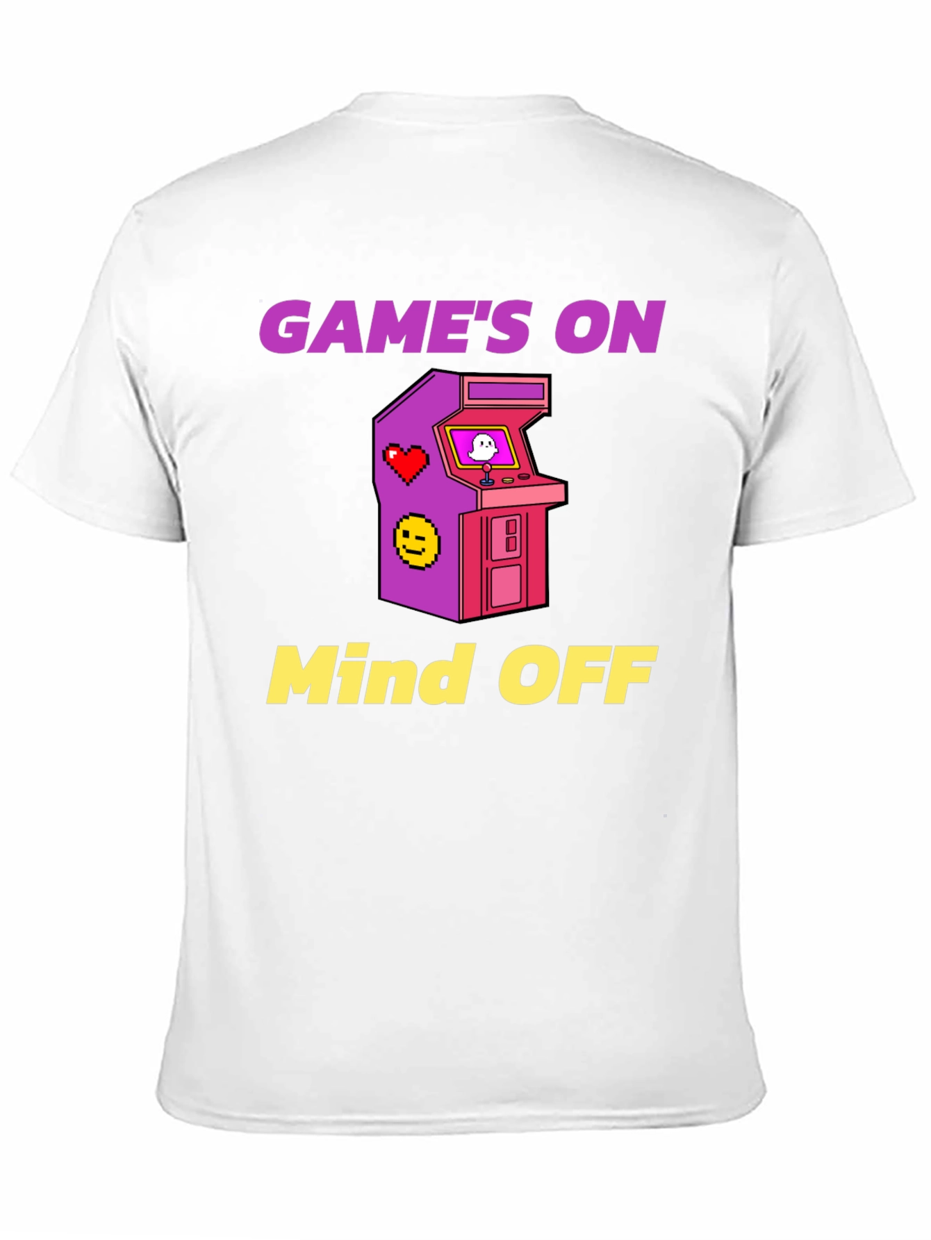 Games On Mind Off Graphic Tee