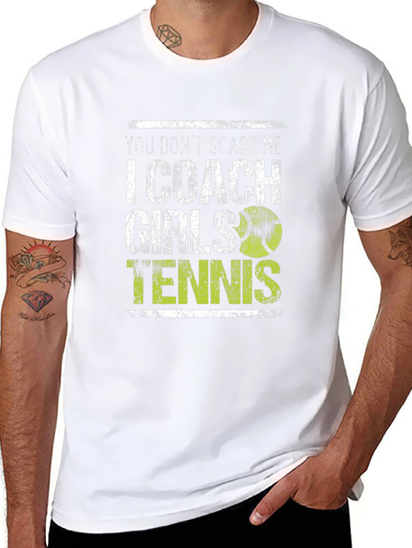 Funny Girls Tennis Coach T-Shirt