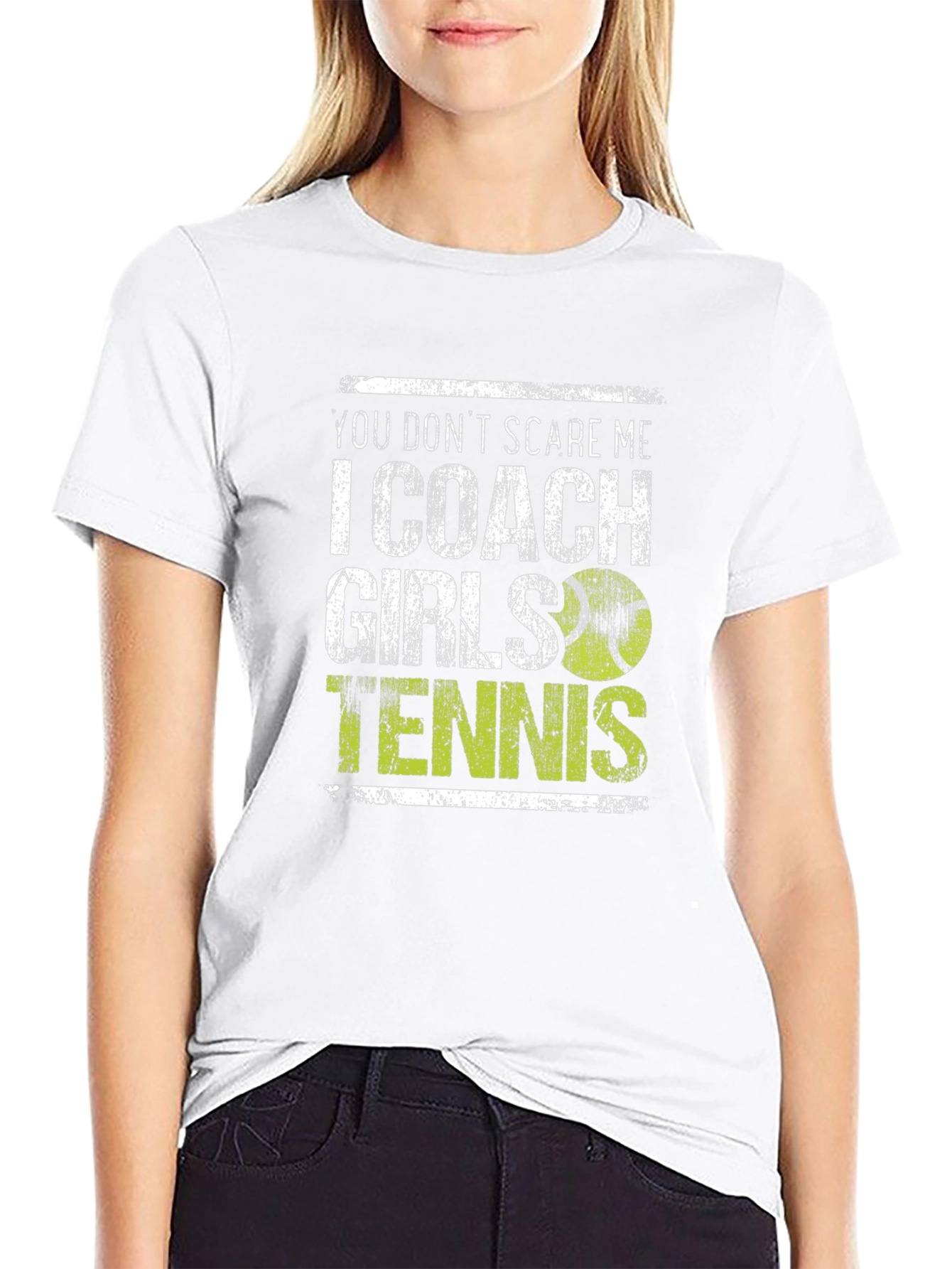 Funny Girls Tennis Coach T-Shirt