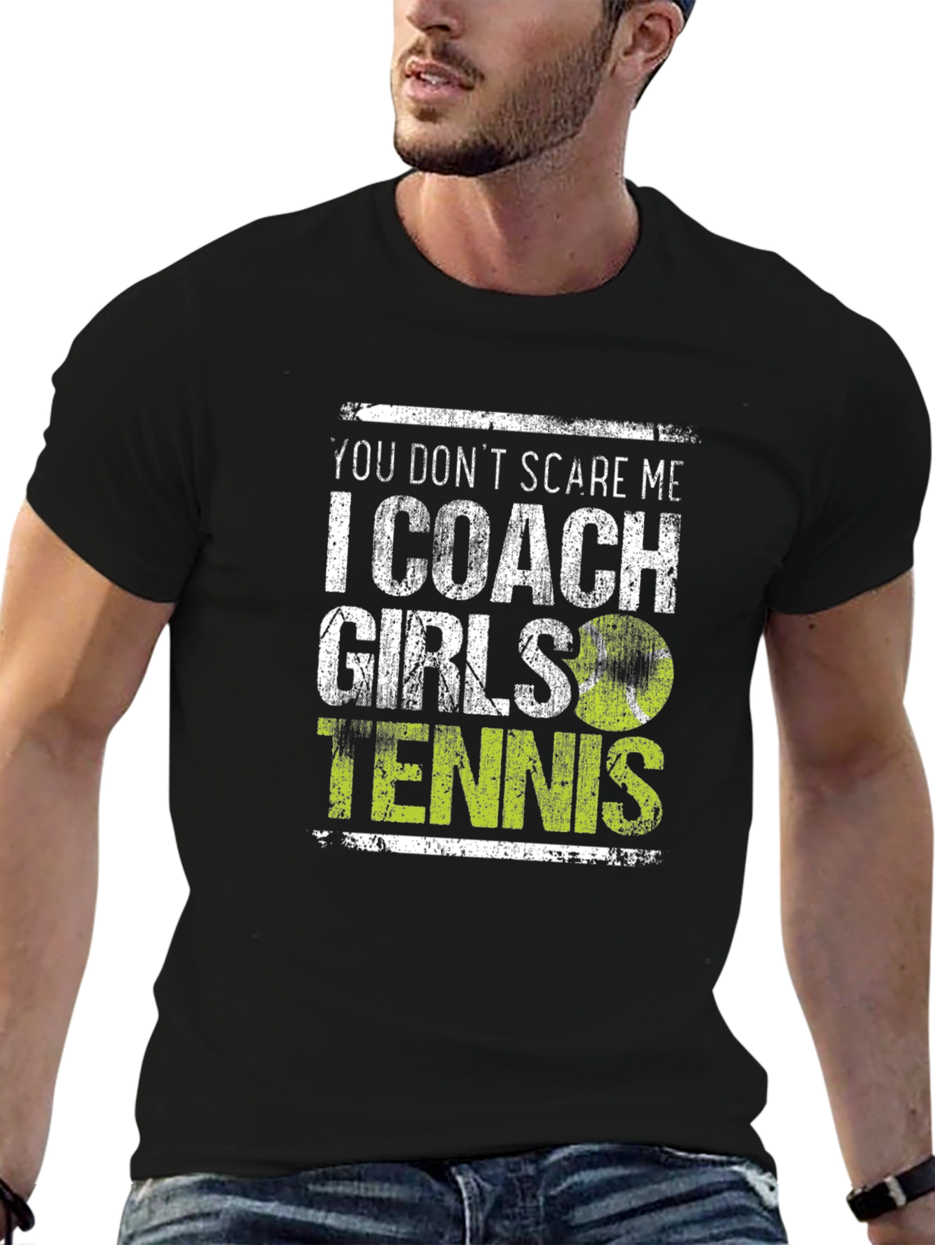Funny Girls Tennis Coach T-Shirt