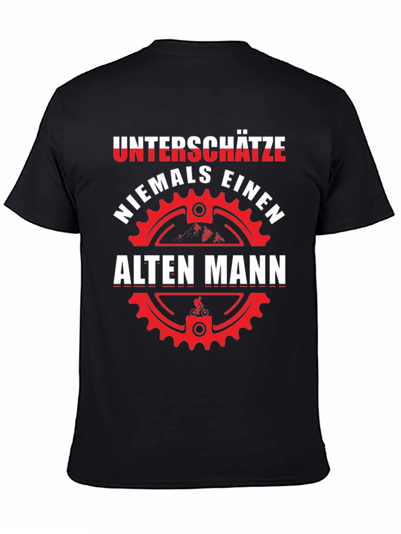 Unterschatze Niemals Alten Mann T-Shirt