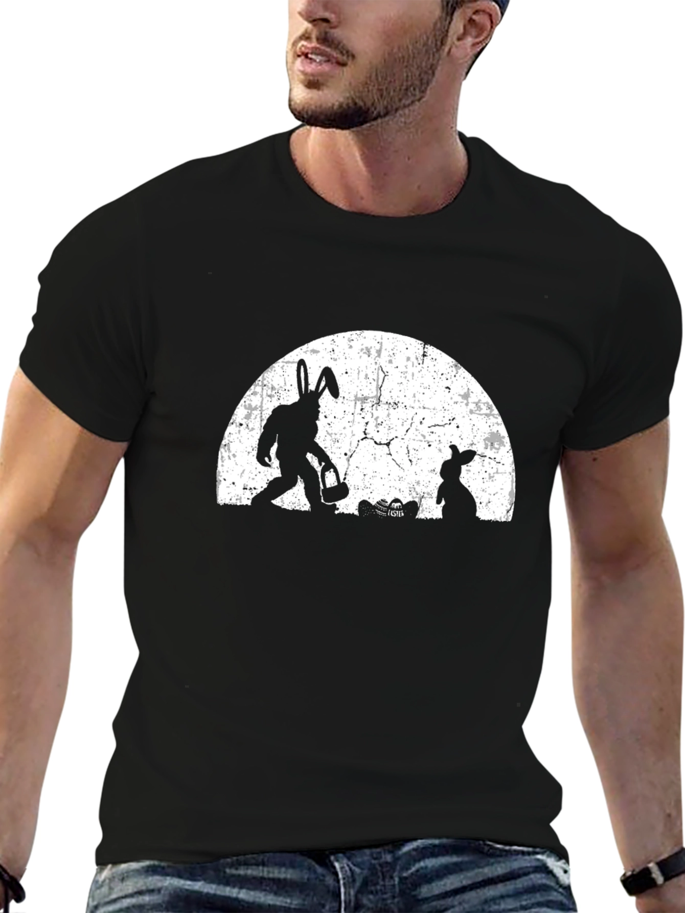 Easter Bunny Bigfoot T-Shirt