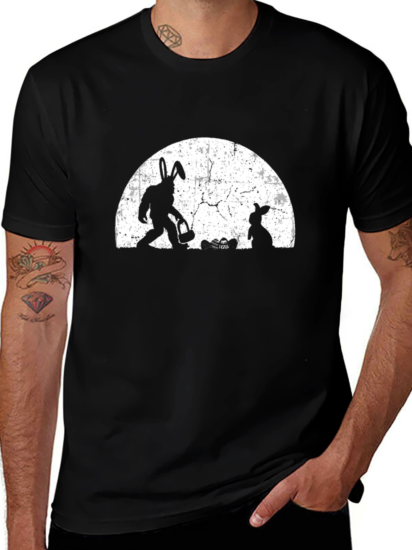 Easter Bunny Bigfoot T-Shirt