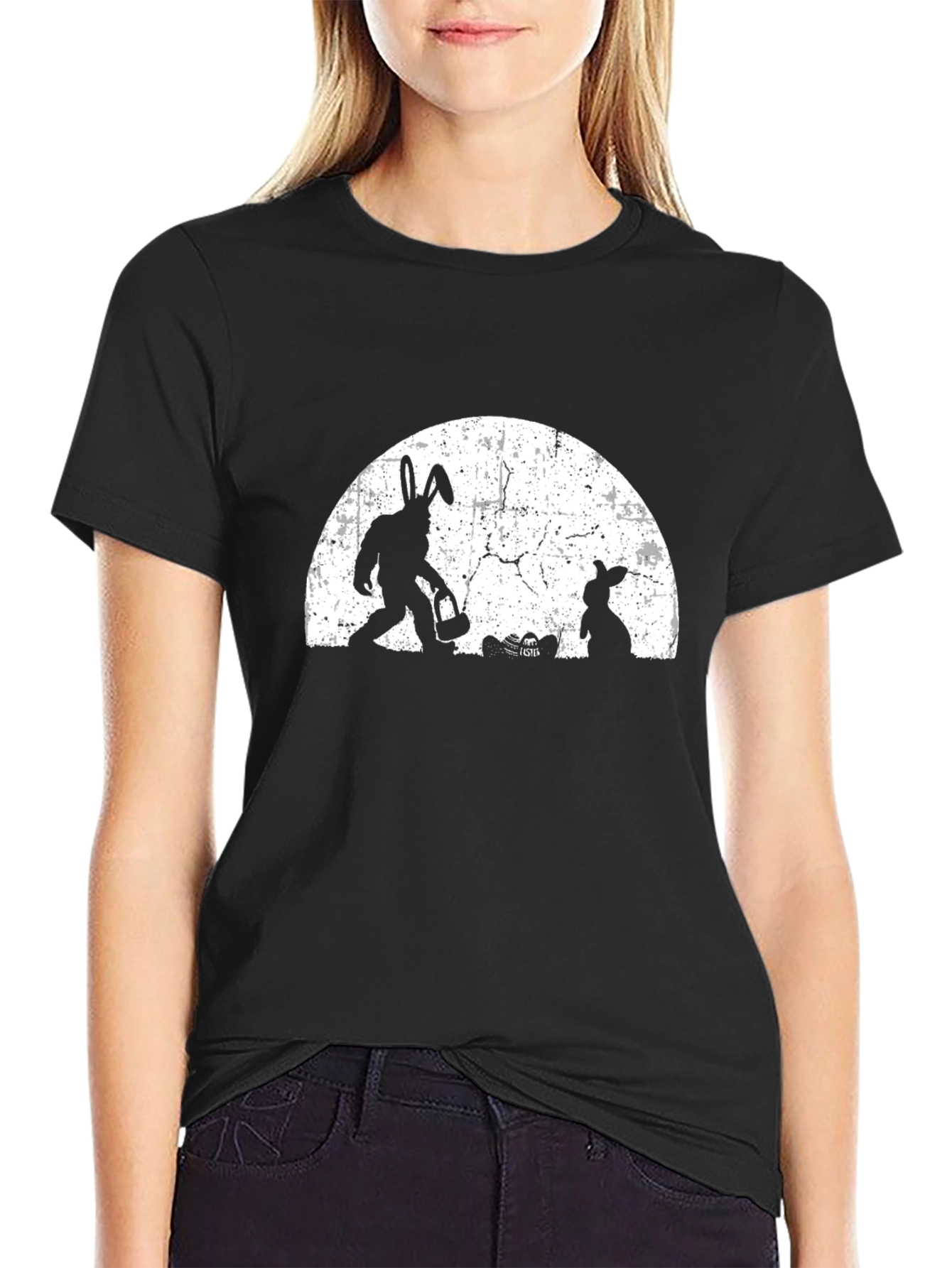 Easter Bunny Bigfoot T-Shirt