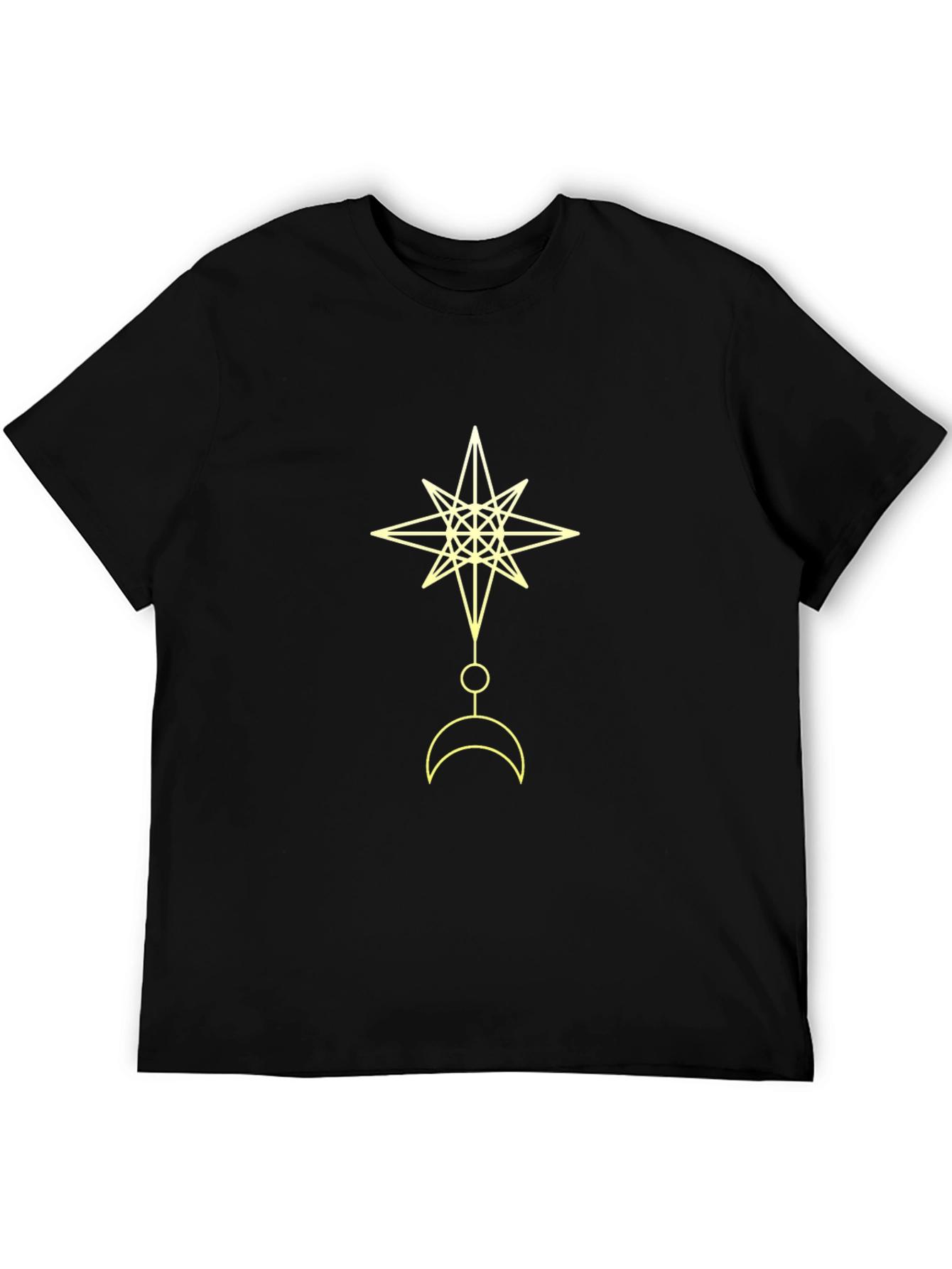 Celestial Star and Moon Graphic Tee