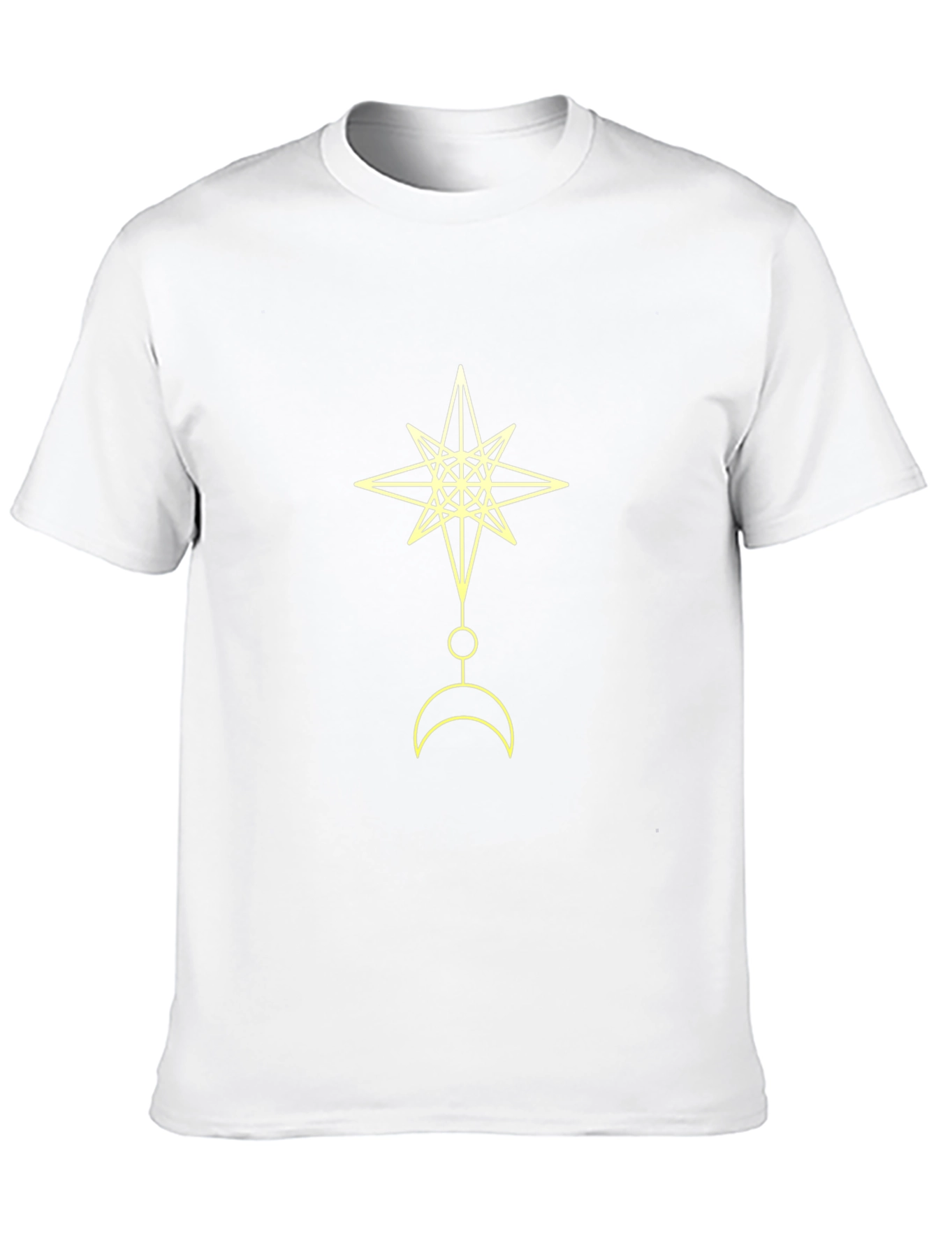 Celestial Star and Moon Graphic Tee