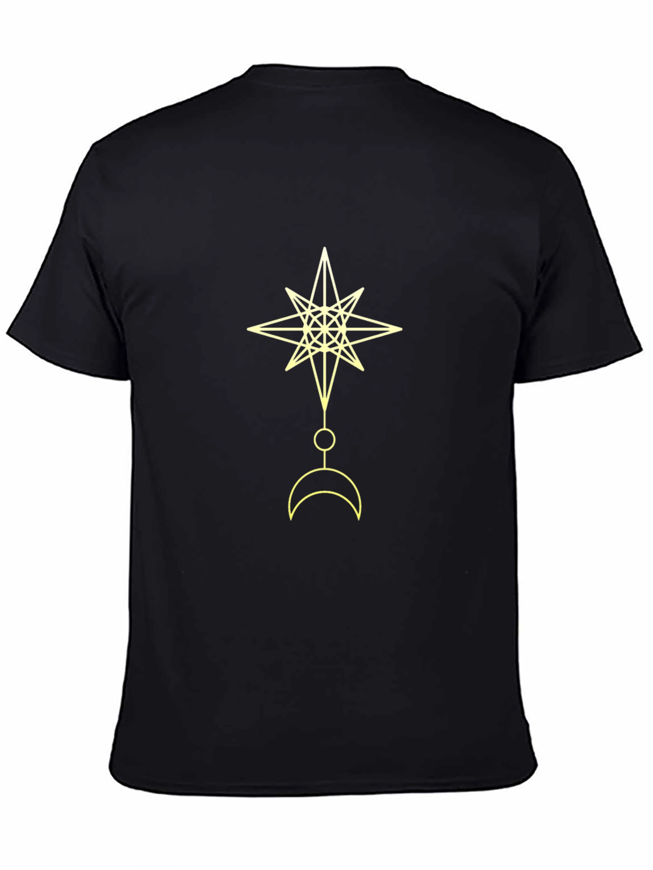 Celestial Star and Moon Graphic Tee