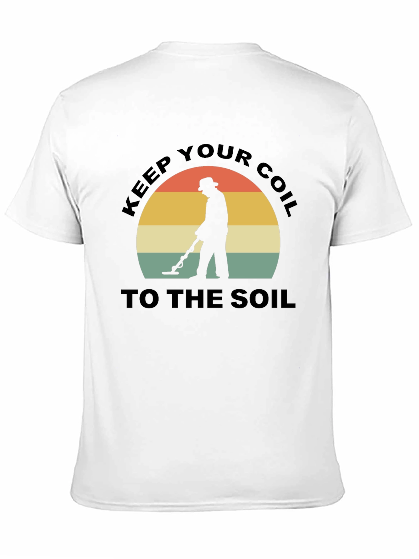 Keep Your Coil to the Soil Black T-Shirt
