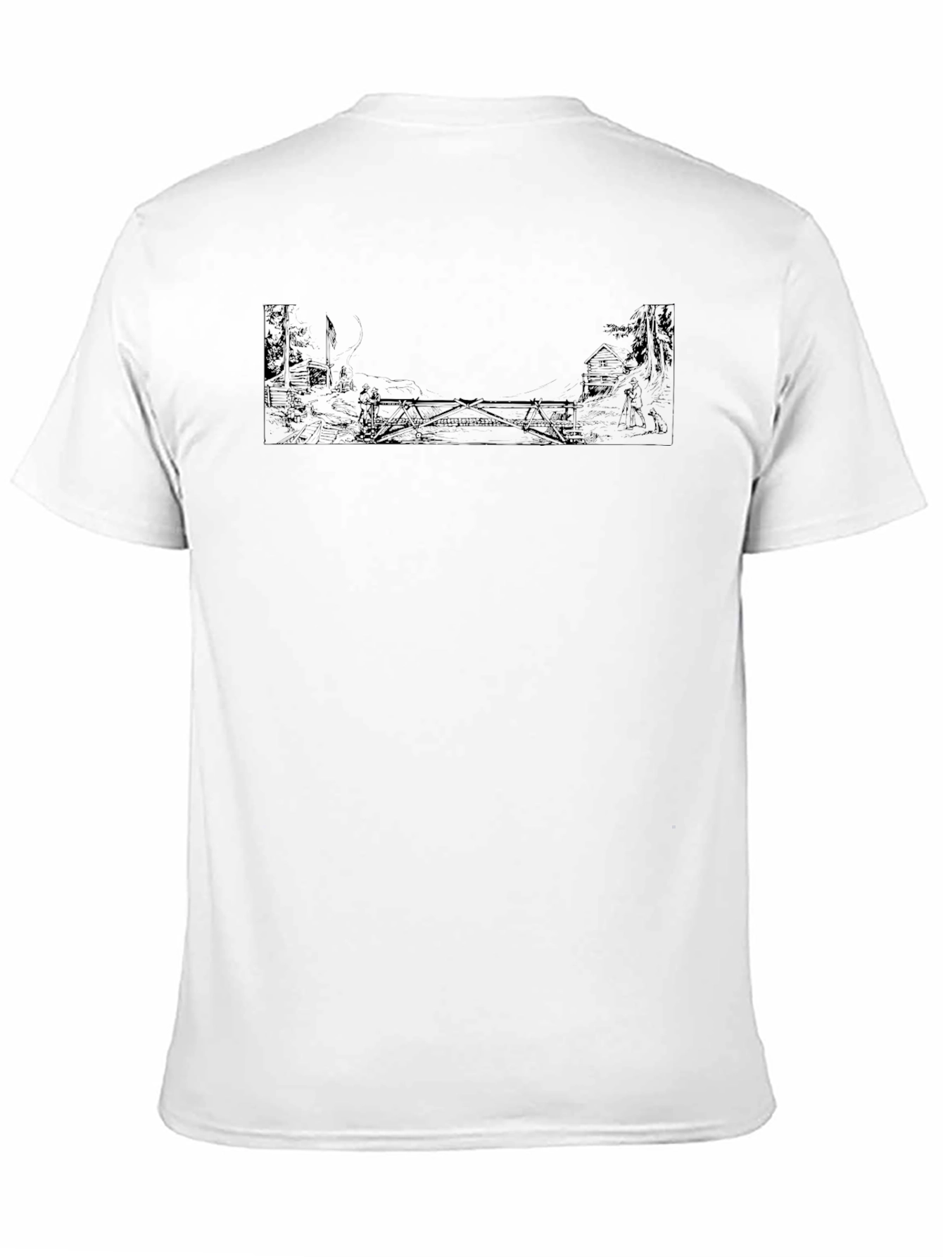 Monochrome Graphic Tee