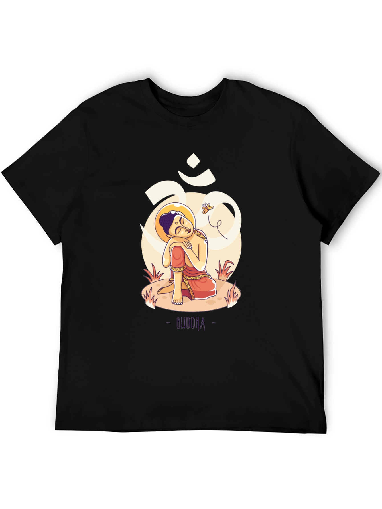 Buddha Graphic T-Shirt - Meditative Design