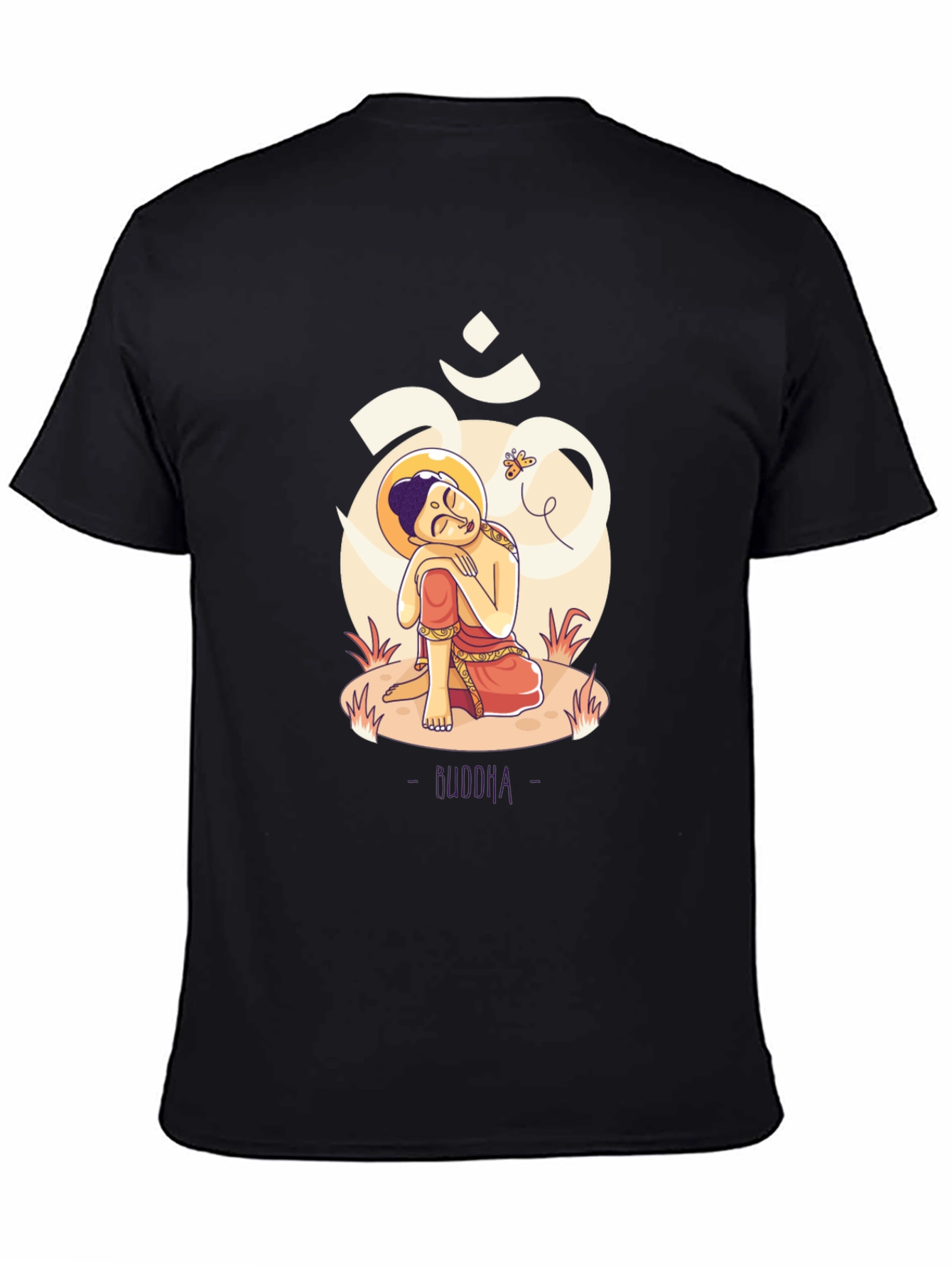 Buddha Graphic T-Shirt - Meditative Design