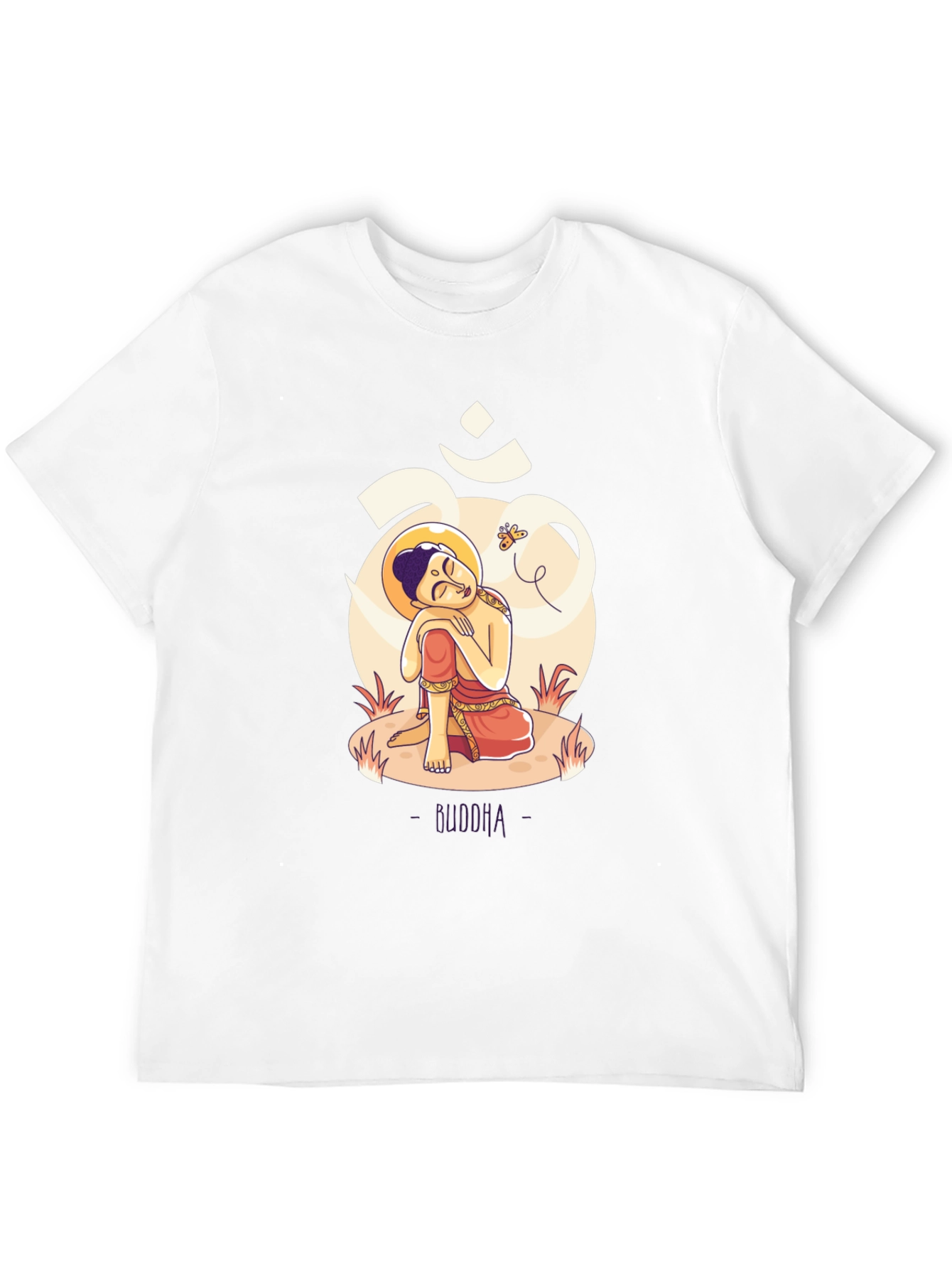 Buddha Graphic T-Shirt - Meditative Design
