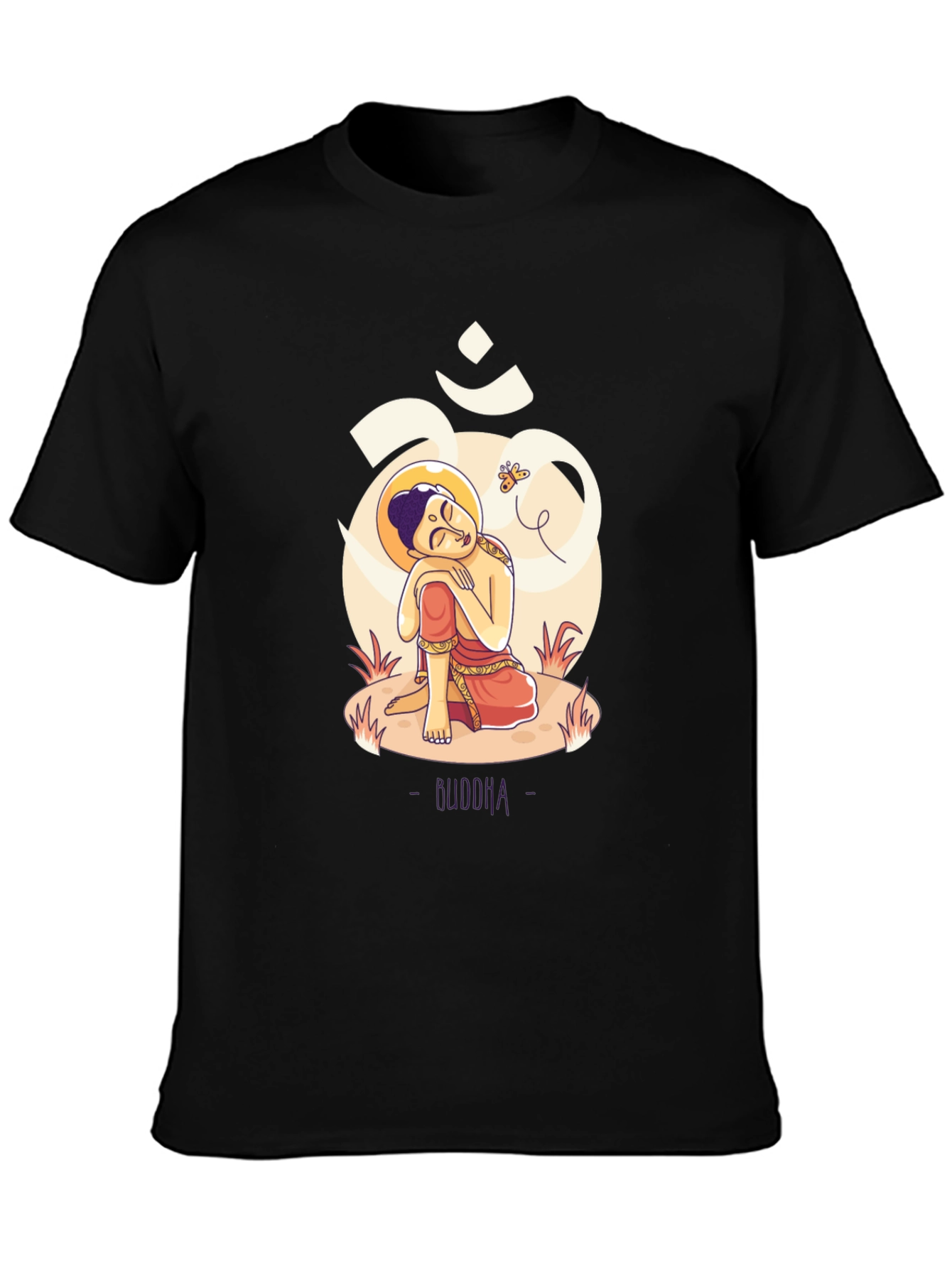 Buddha Graphic T-Shirt - Meditative Design