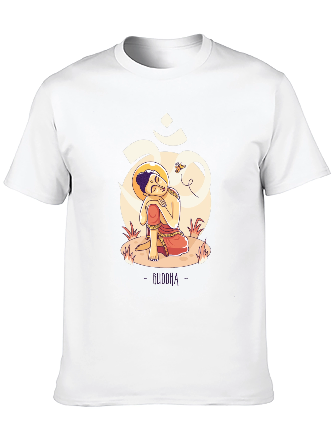 Buddha Graphic T-Shirt - Meditative Design