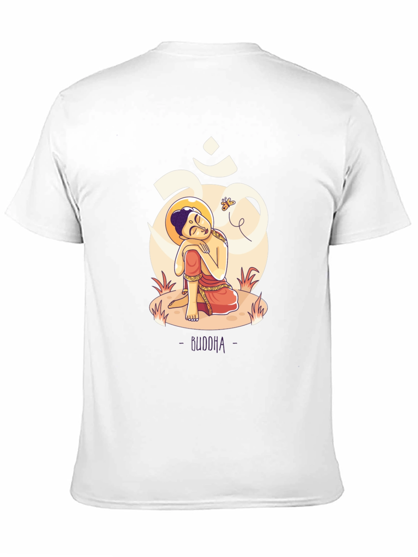 Buddha Graphic T-Shirt - Meditative Design