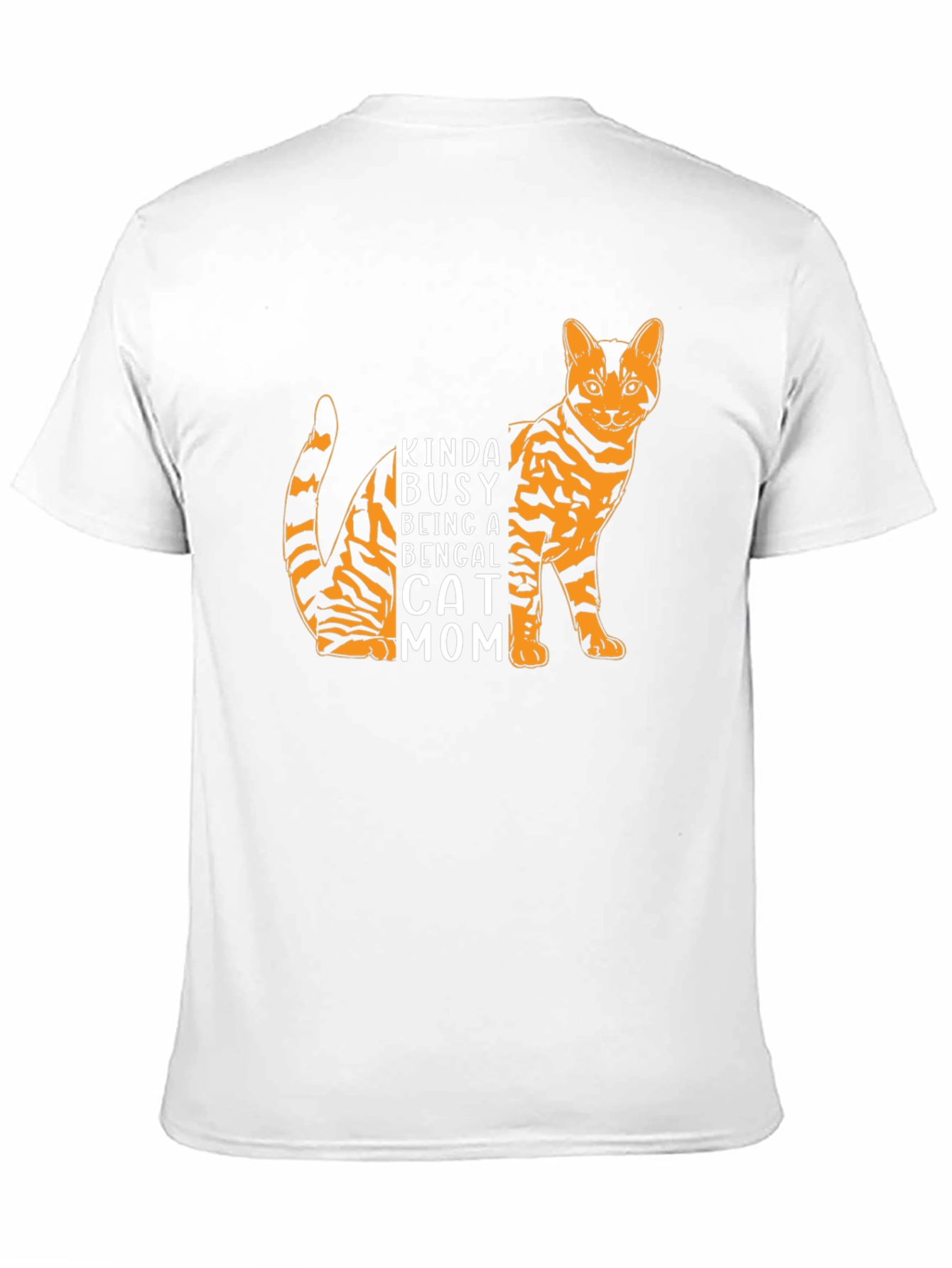 Bengal Cat Mom T-Shirt - Kinda Busy