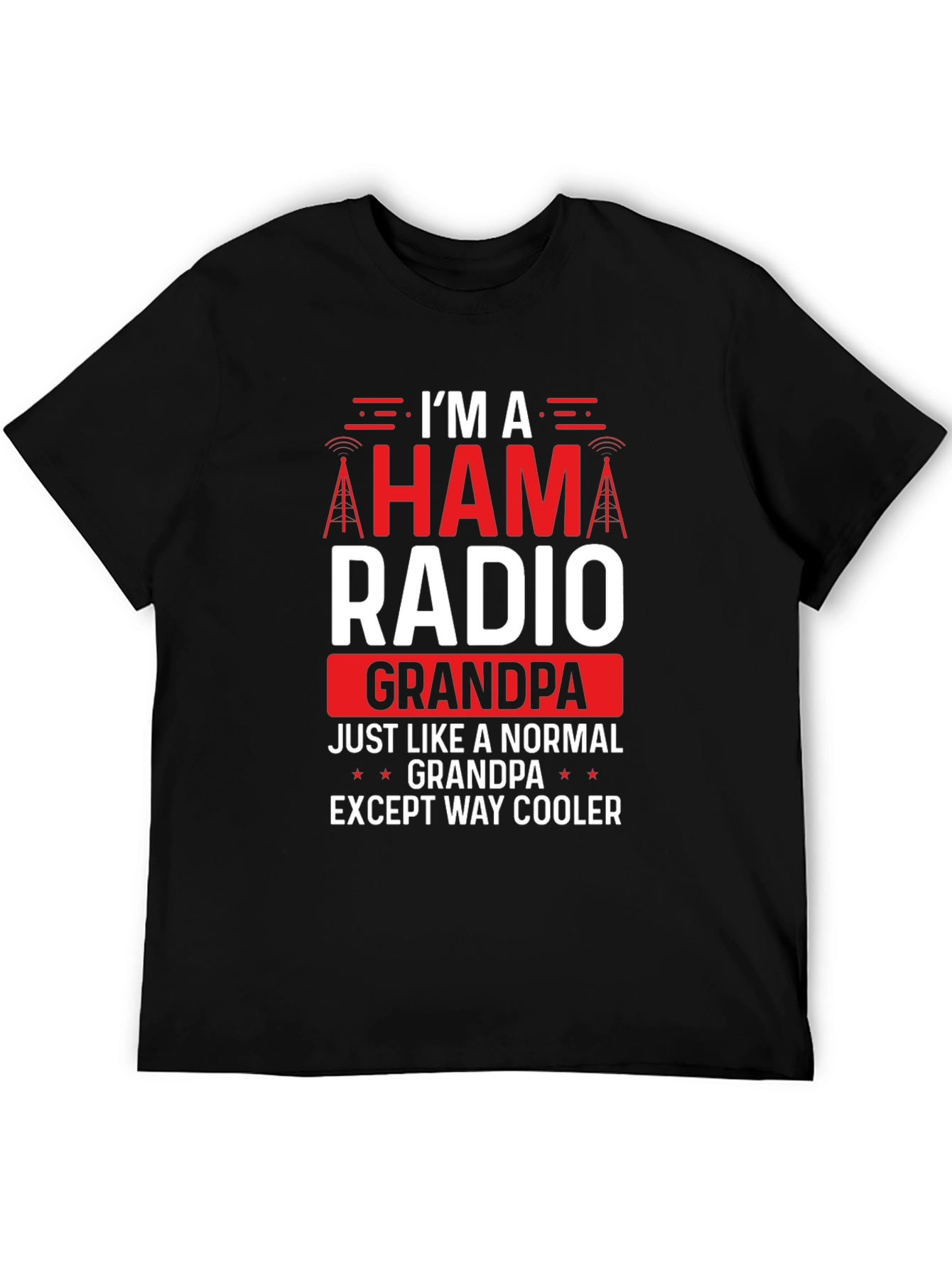 Ham Radio Grandpa T-Shirt - Cool Grandpa Gift