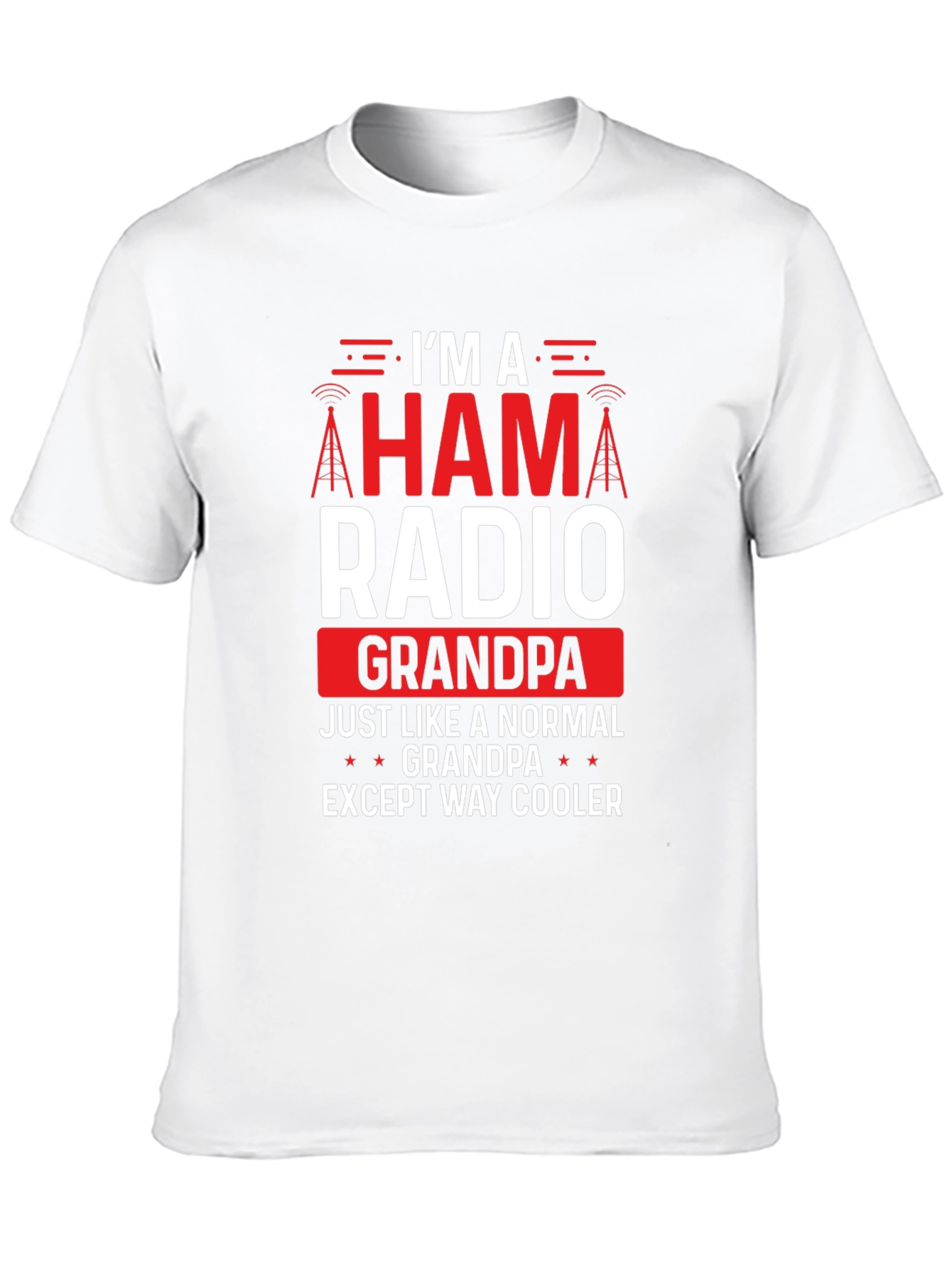 Ham Radio Grandpa T-Shirt - Cool Grandpa Gift