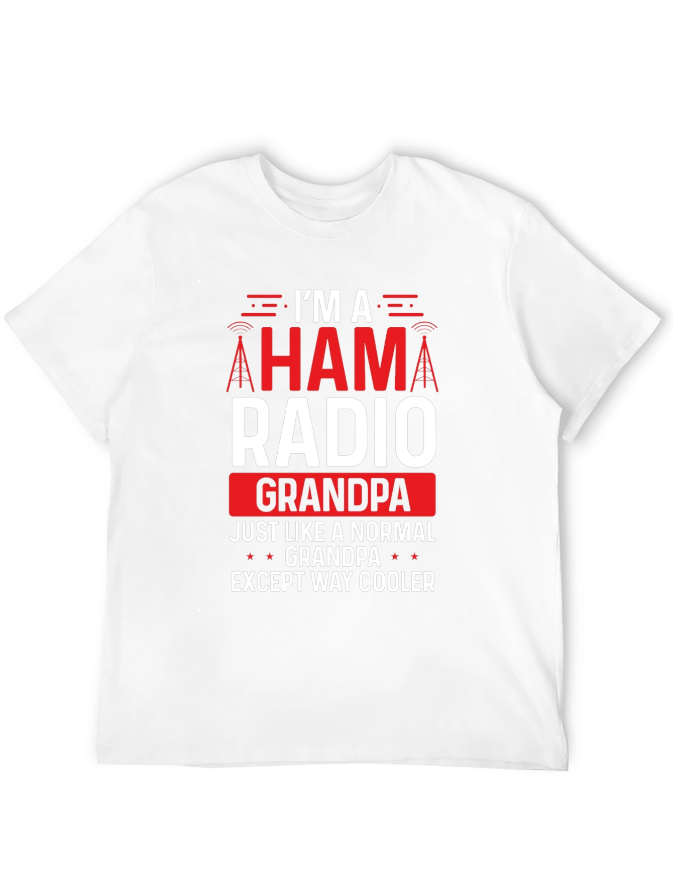Ham Radio Grandpa T-Shirt - Cool Grandpa Gift