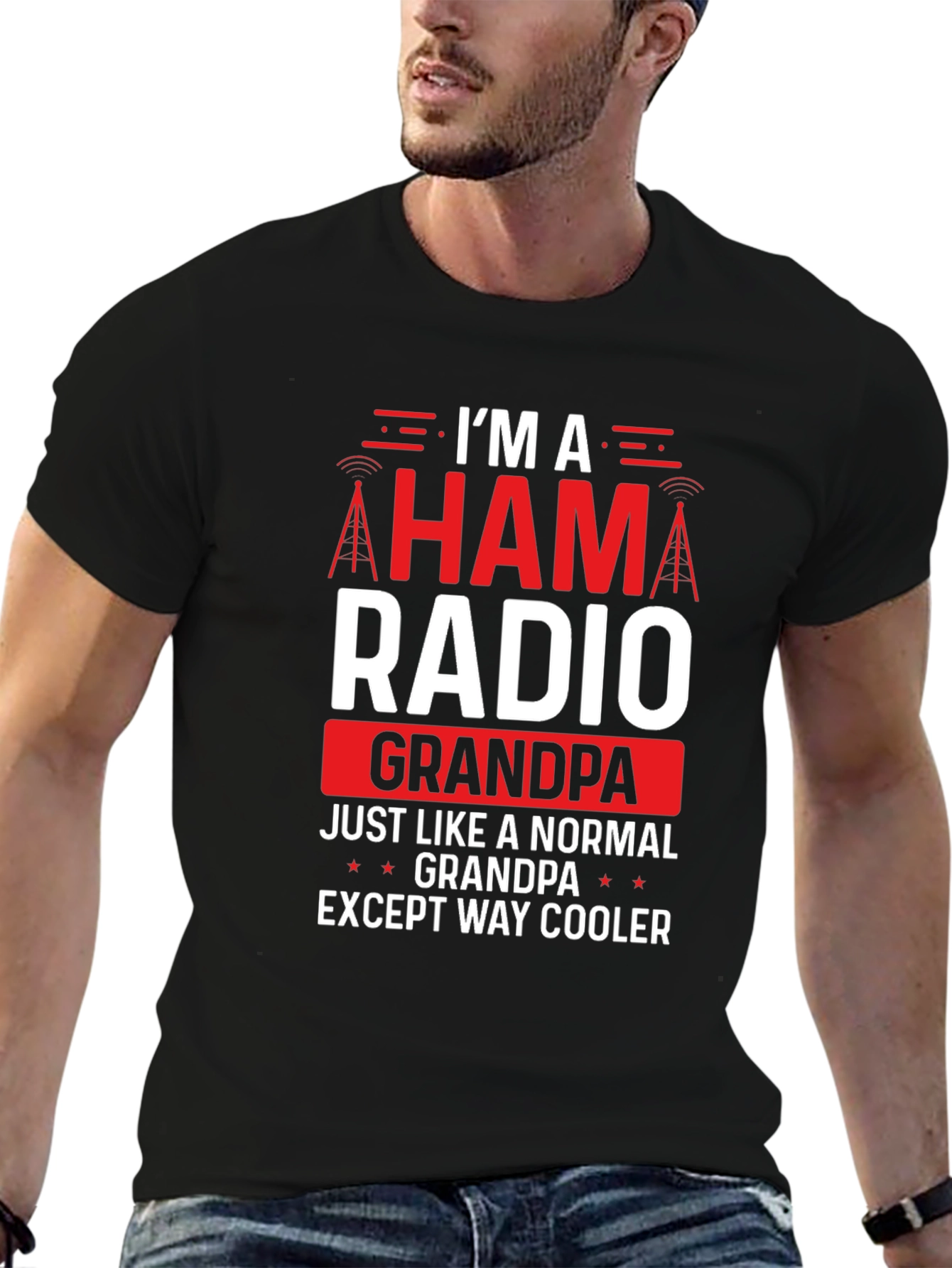 Ham Radio Grandpa T-Shirt - Cool Grandpa Gift