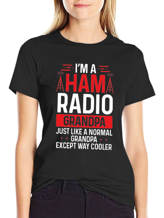 Ham Radio Grandpa T-Shirt - Cool Grandpa Gift