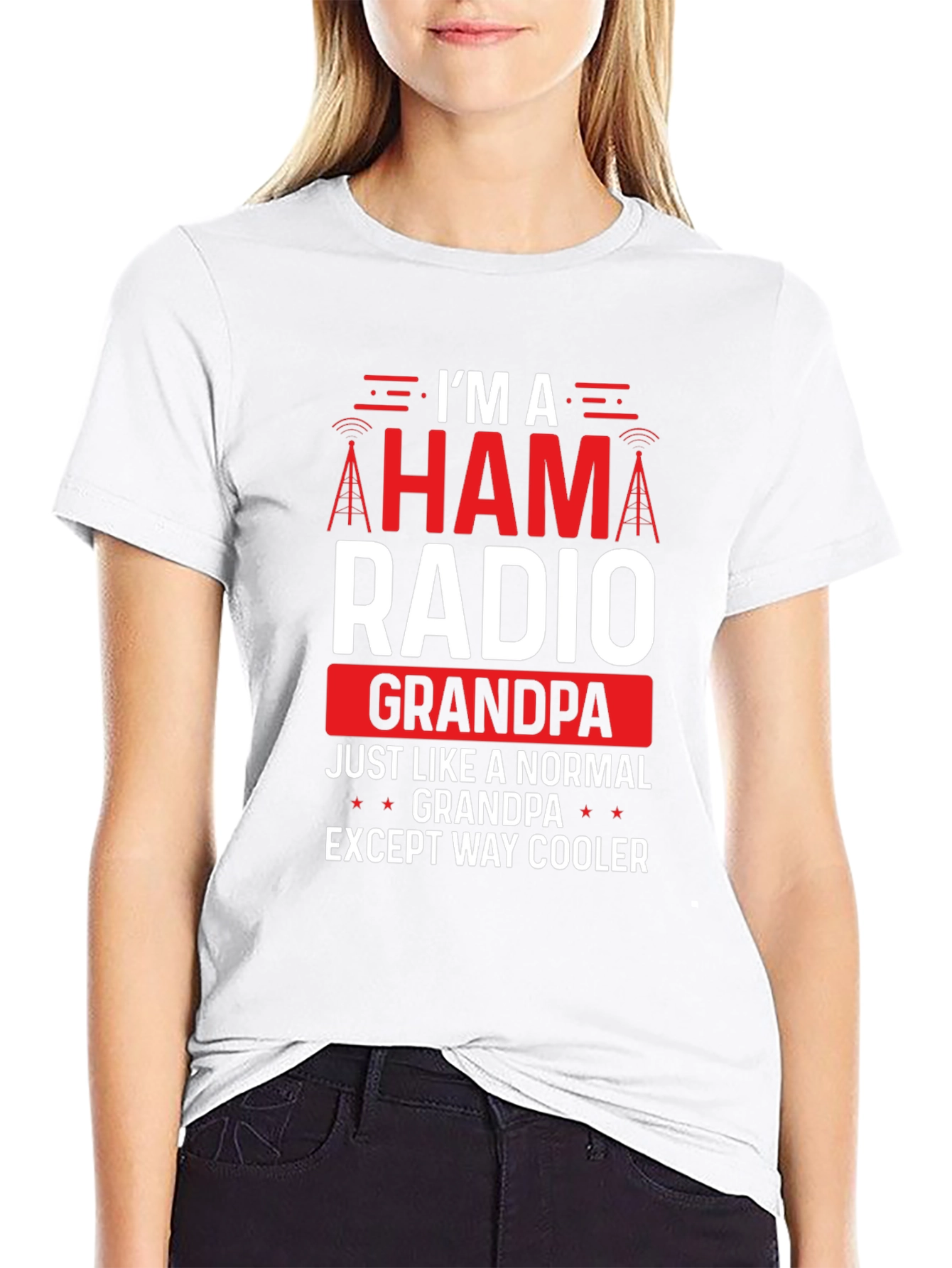 Ham Radio Grandpa T-Shirt - Cool Grandpa Gift