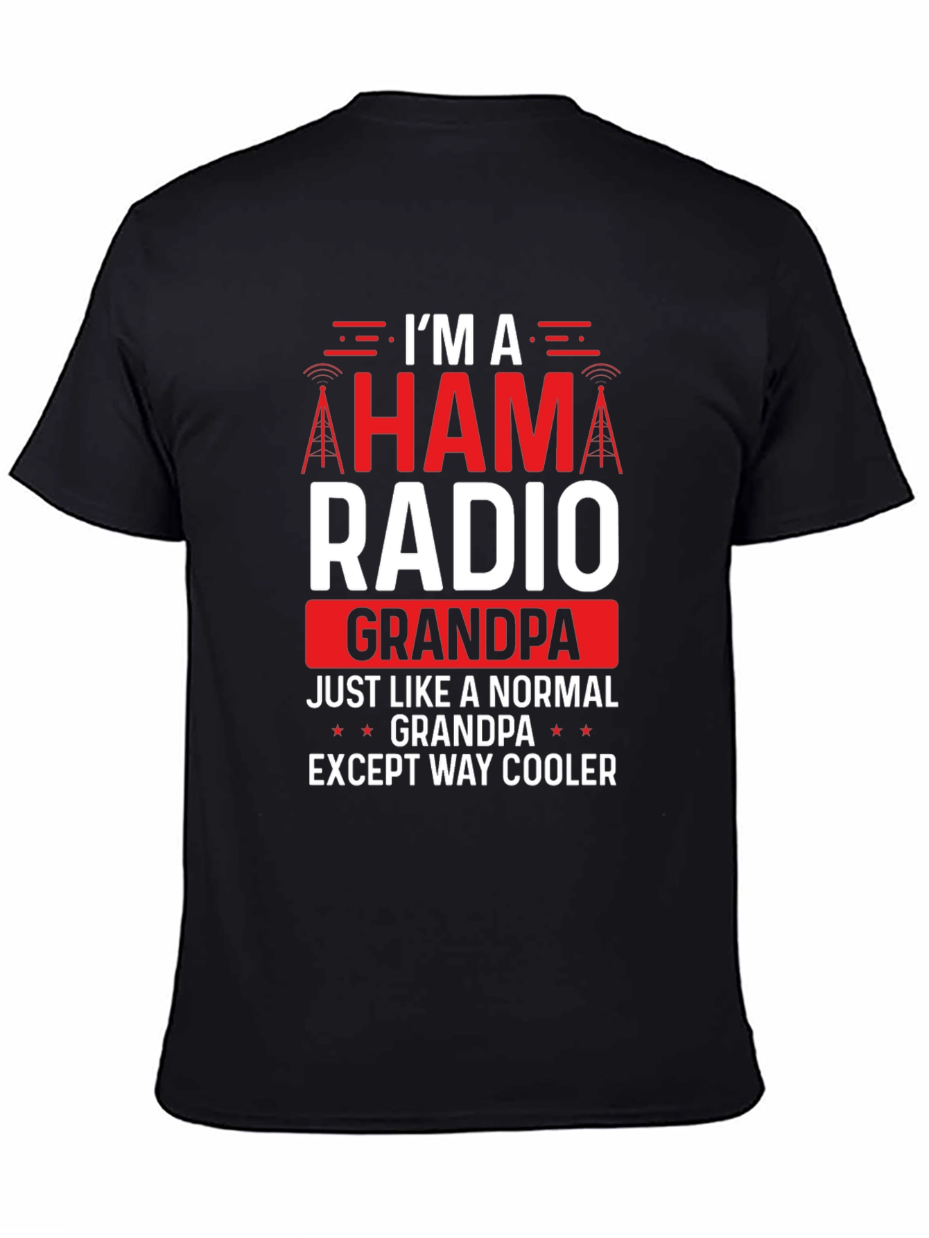 Ham Radio Grandpa T-Shirt - Cool Grandpa Gift
